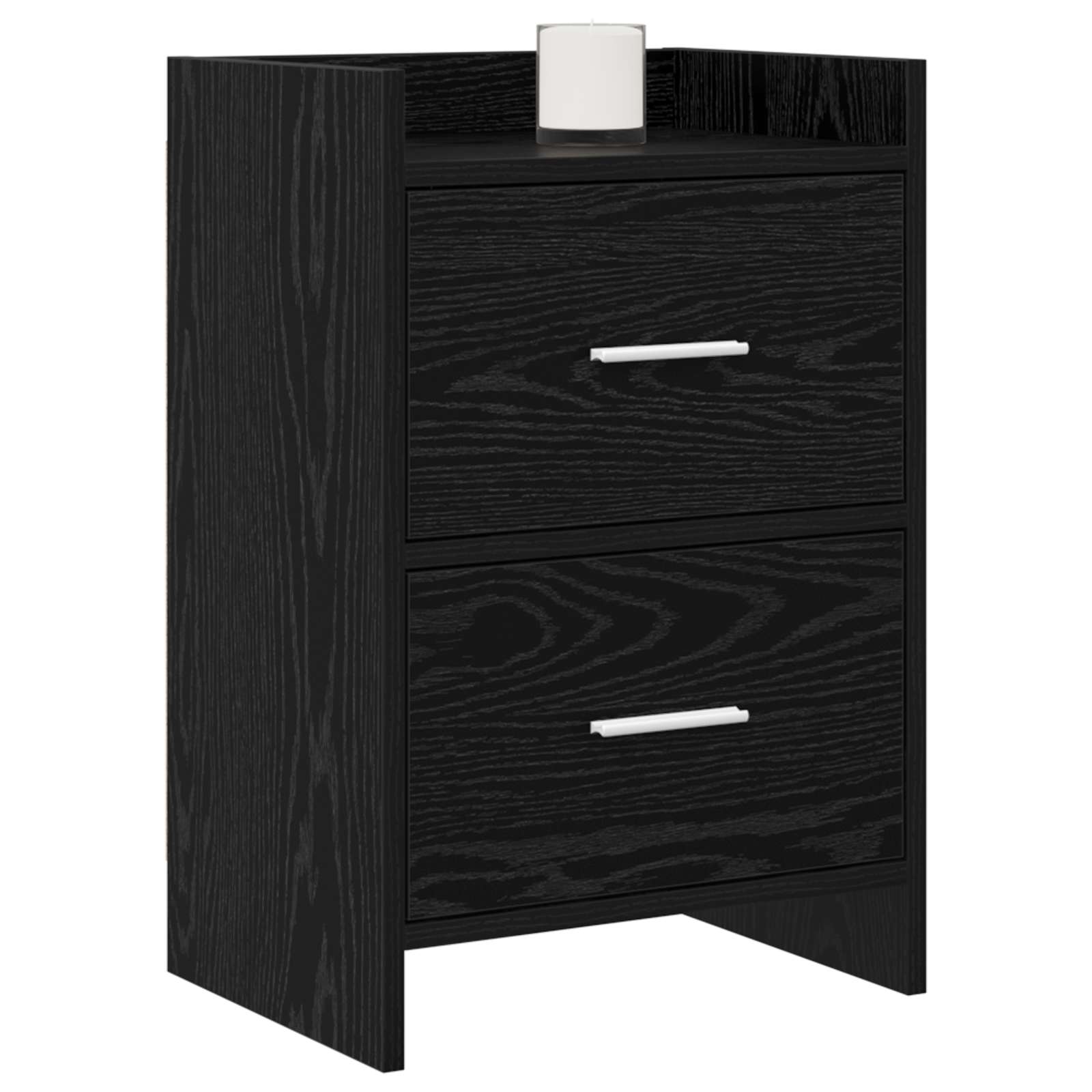 Tables de chevet 2 pcs Chêne noir 40 x 30 x 60 cm