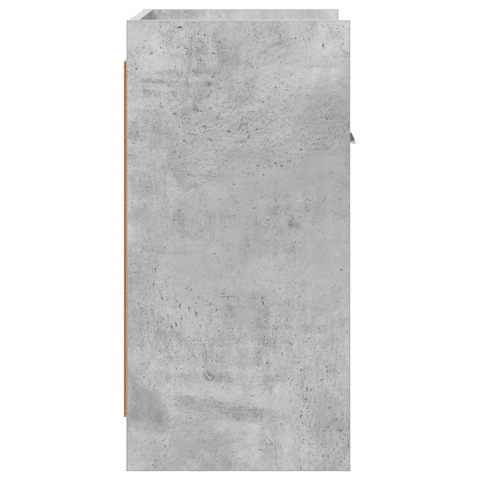 Tables de chevet 2 pcs Gris béton 40 x 30 x 60 cm
