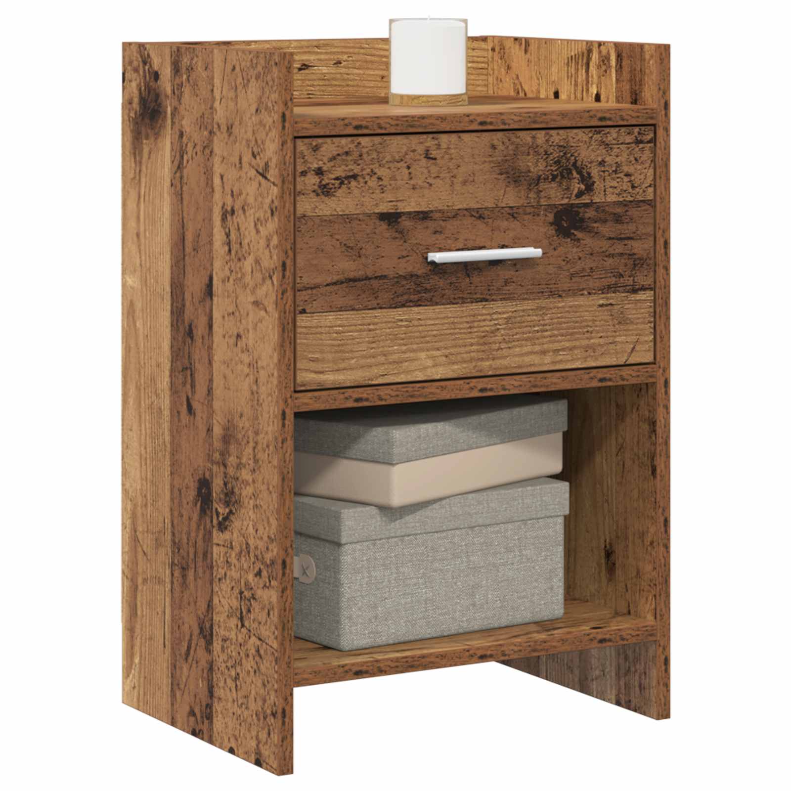 Tables de chevet 2 pcs Bois ancien 40 x 30 x 60 cm