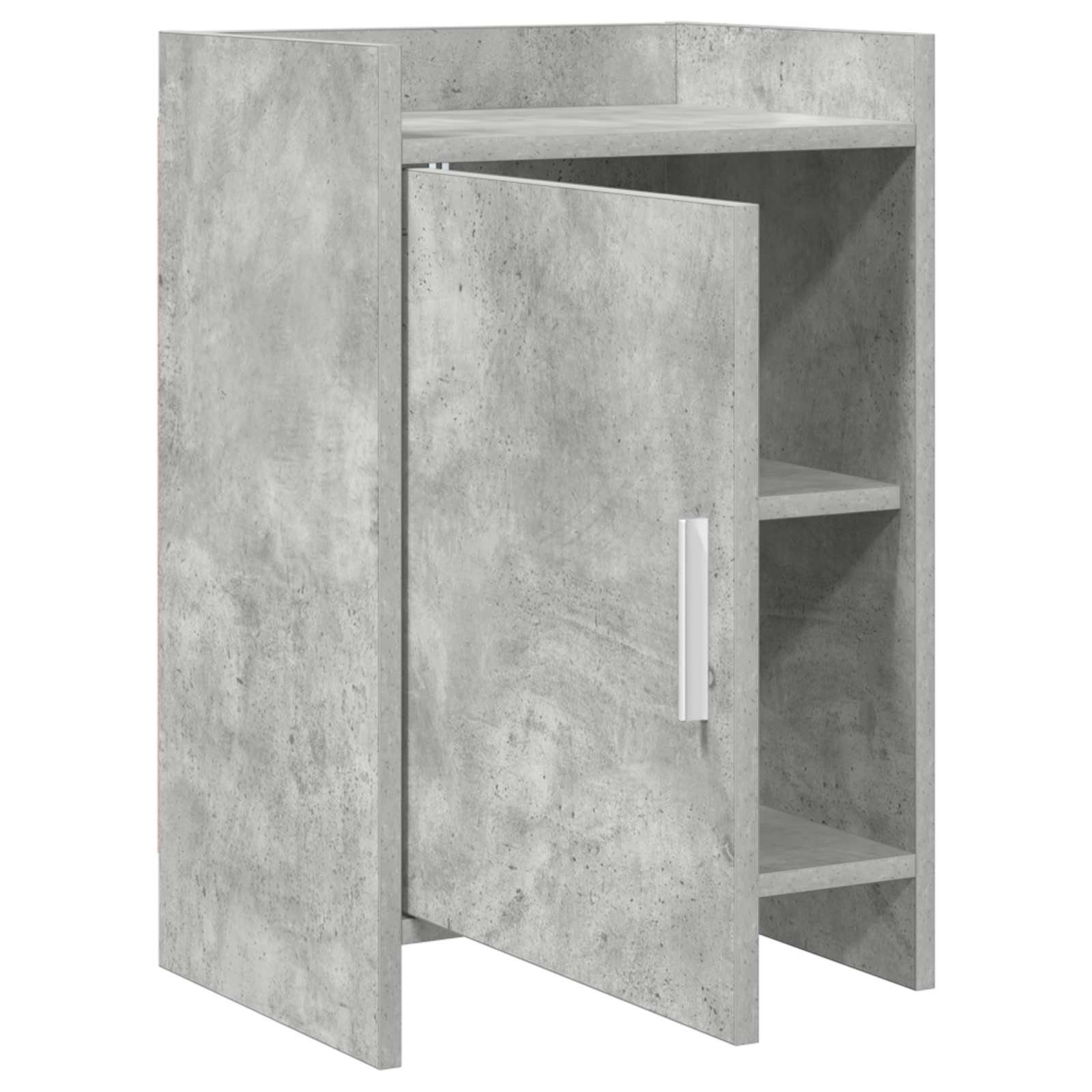 Tables de chevet 2 pcs Gris béton 40 x 30 x 60 cm
