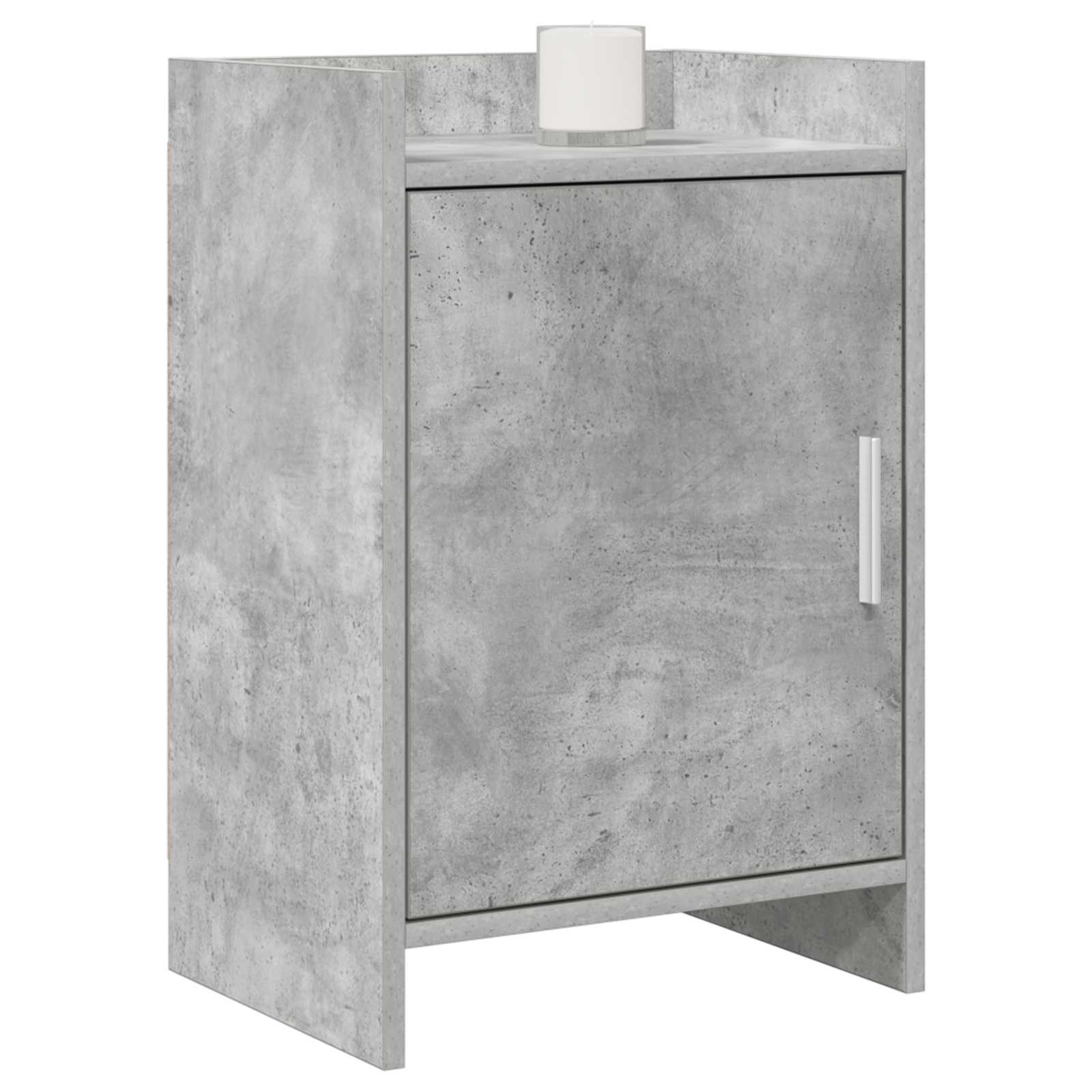 Tables de chevet 2 pcs Gris béton 40 x 30 x 60 cm