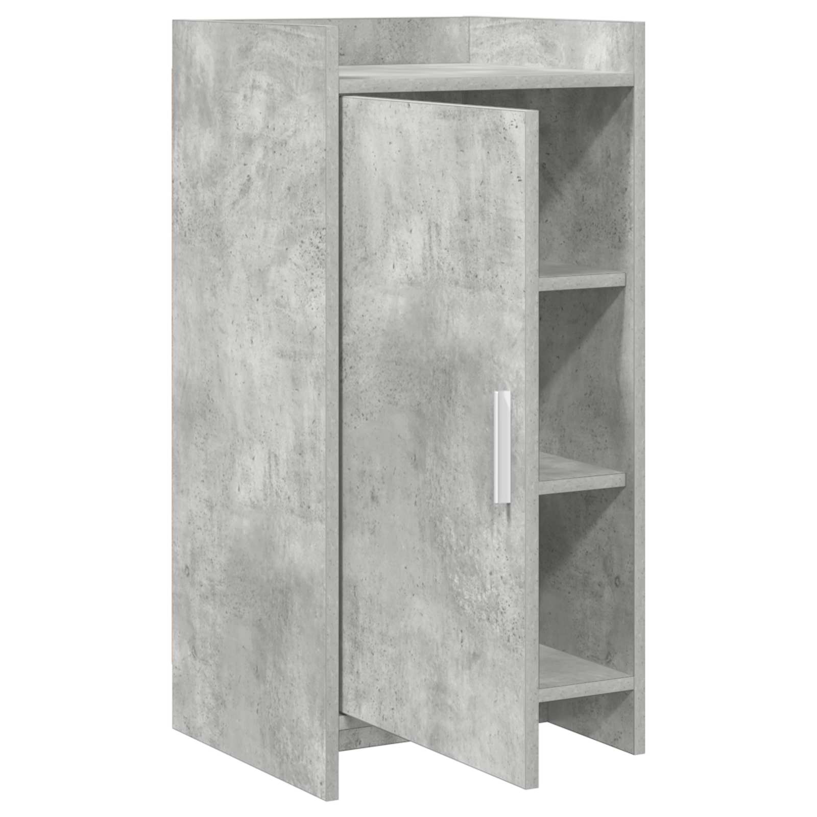 Buffet Gris béton 40 x 36 x 80 cm Bois d'ingénierie - XIOS