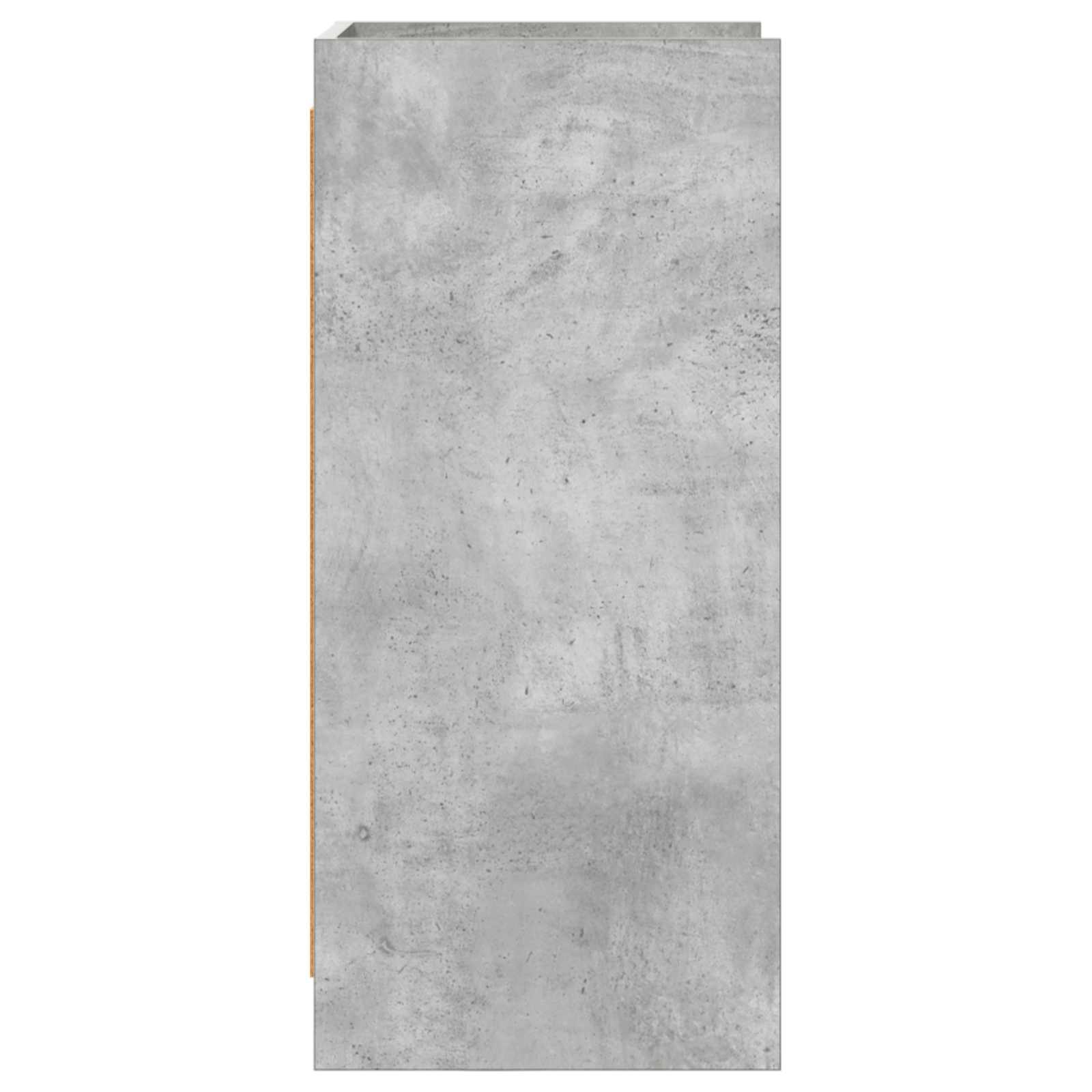 Buffet Gris béton 40 x 36 x 80 cm Bois d'ingénierie - XIOS
