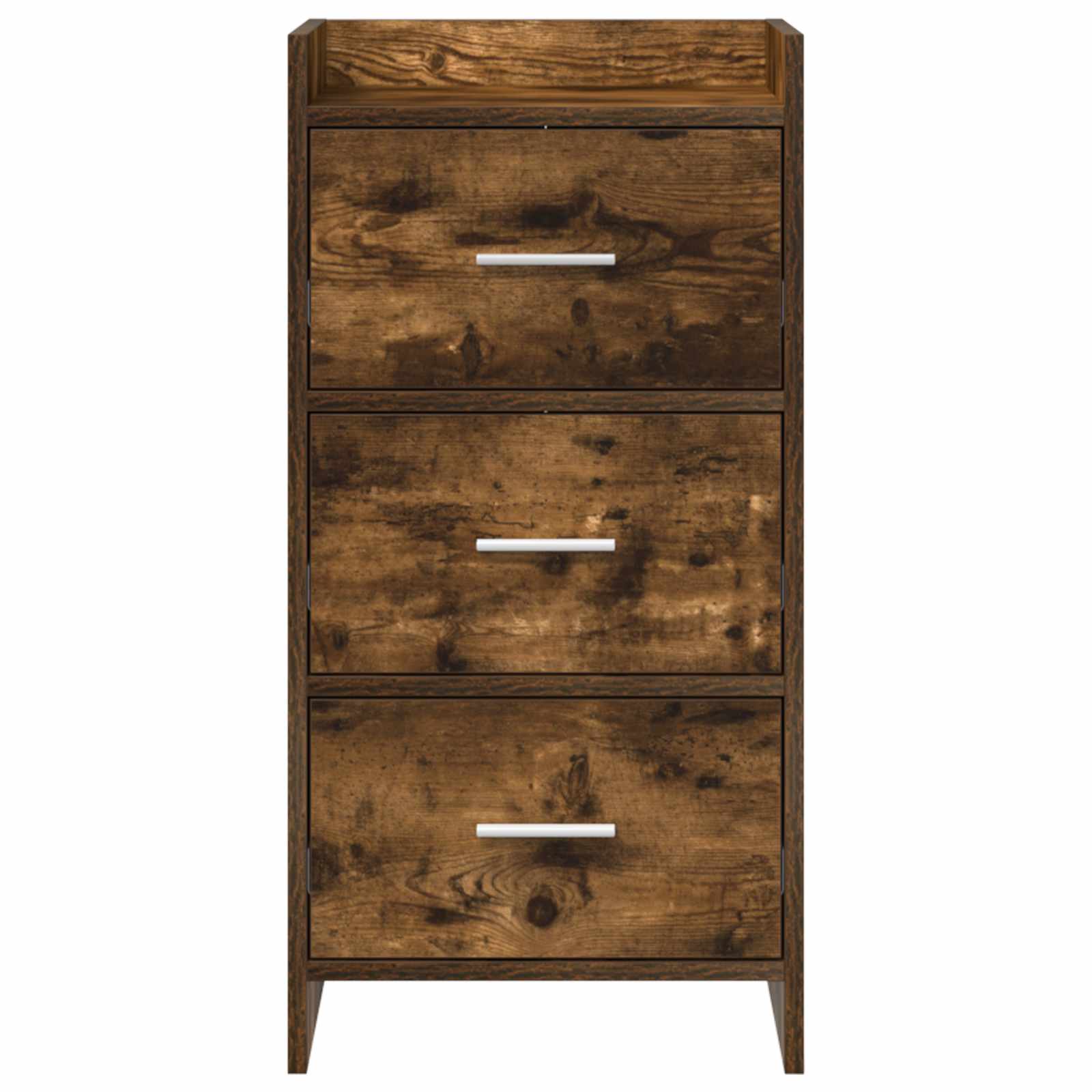Buffet Chêne fumé 40 x 36 x 80 cm Bois d'ingénierie