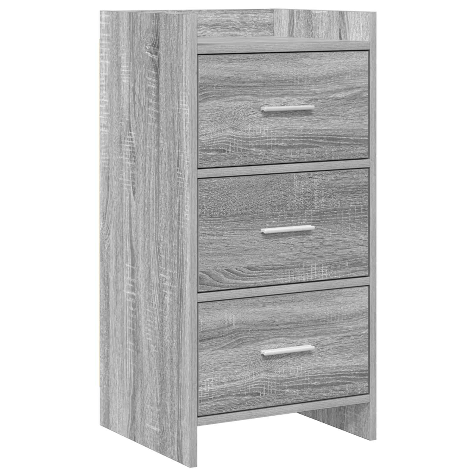 Buffet Sonoma gris 40 x 36 x 80 cm Bois d'ingénierie