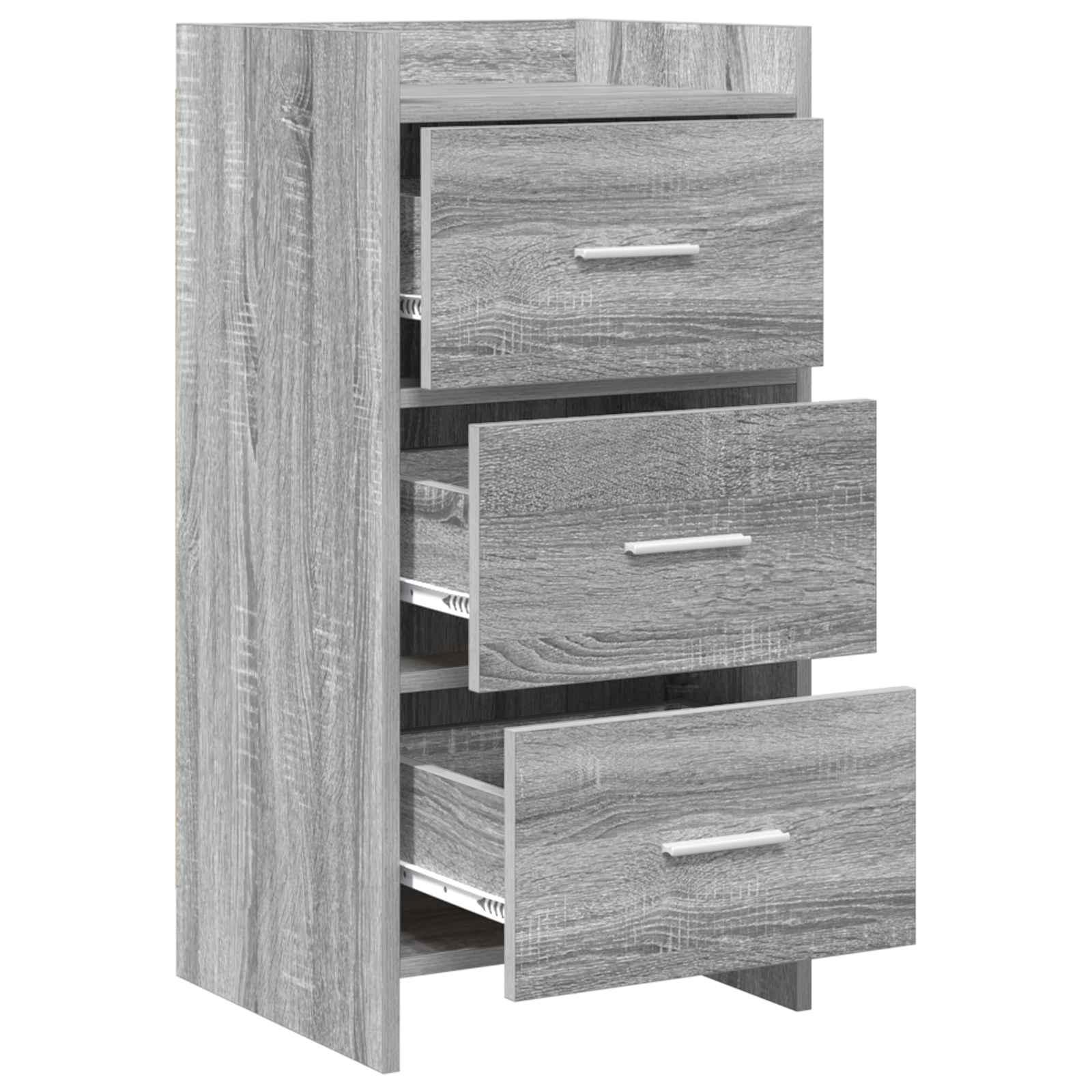 Buffet Sonoma gris 40 x 36 x 80 cm Bois d'ingénierie