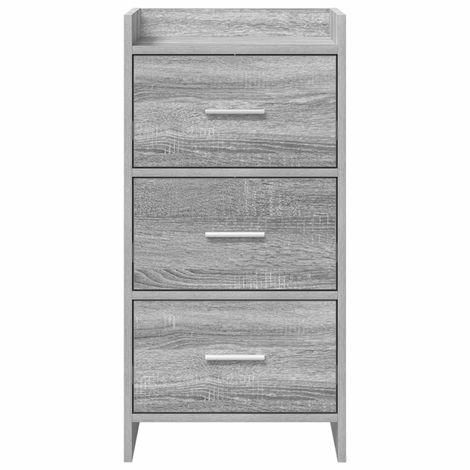 Buffet Sonoma gris 40 x 36 x 80 cm Bois d'ingénierie