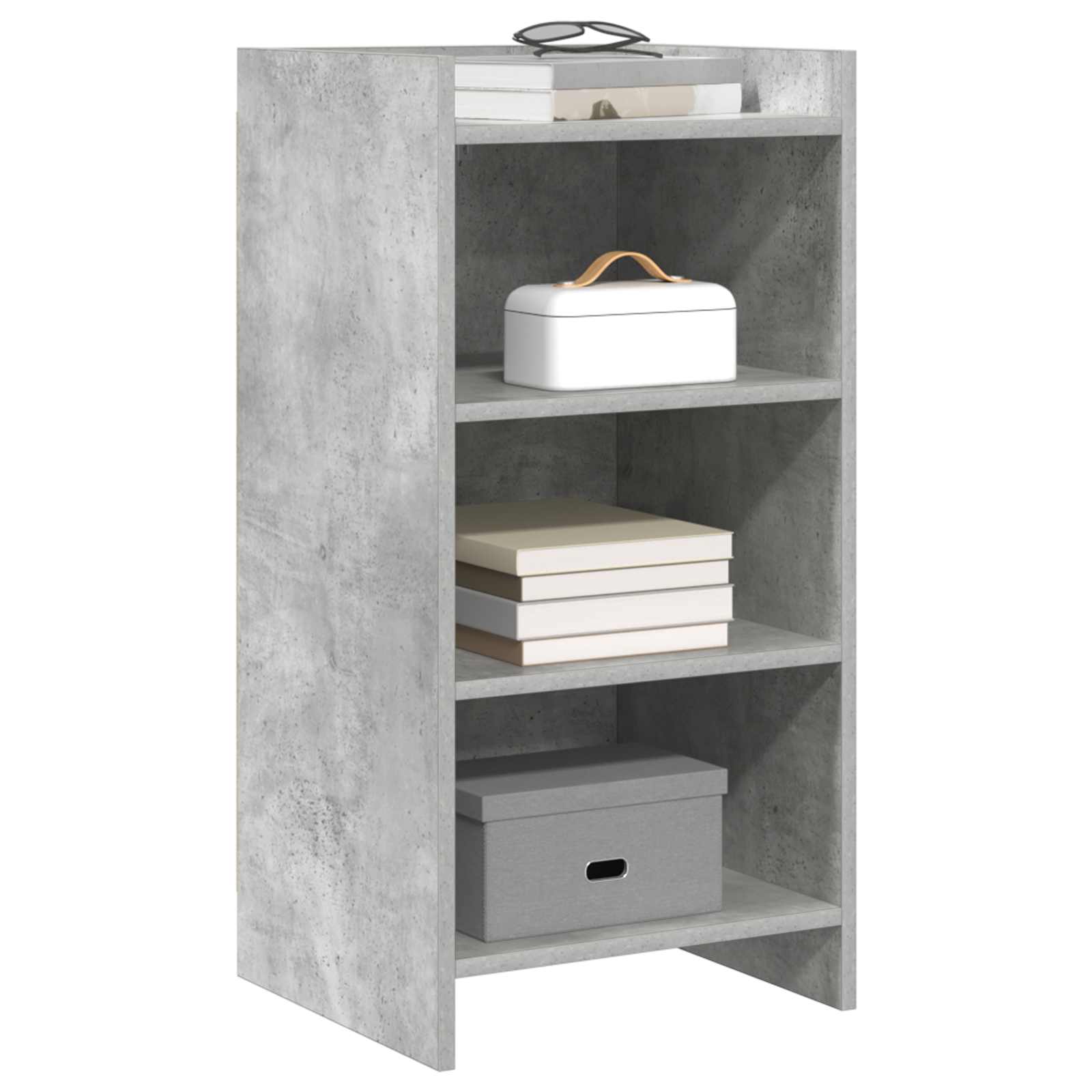 Buffet Gris béton 40 x 36 x 80 cm Bois d'ingénierie - XIOS