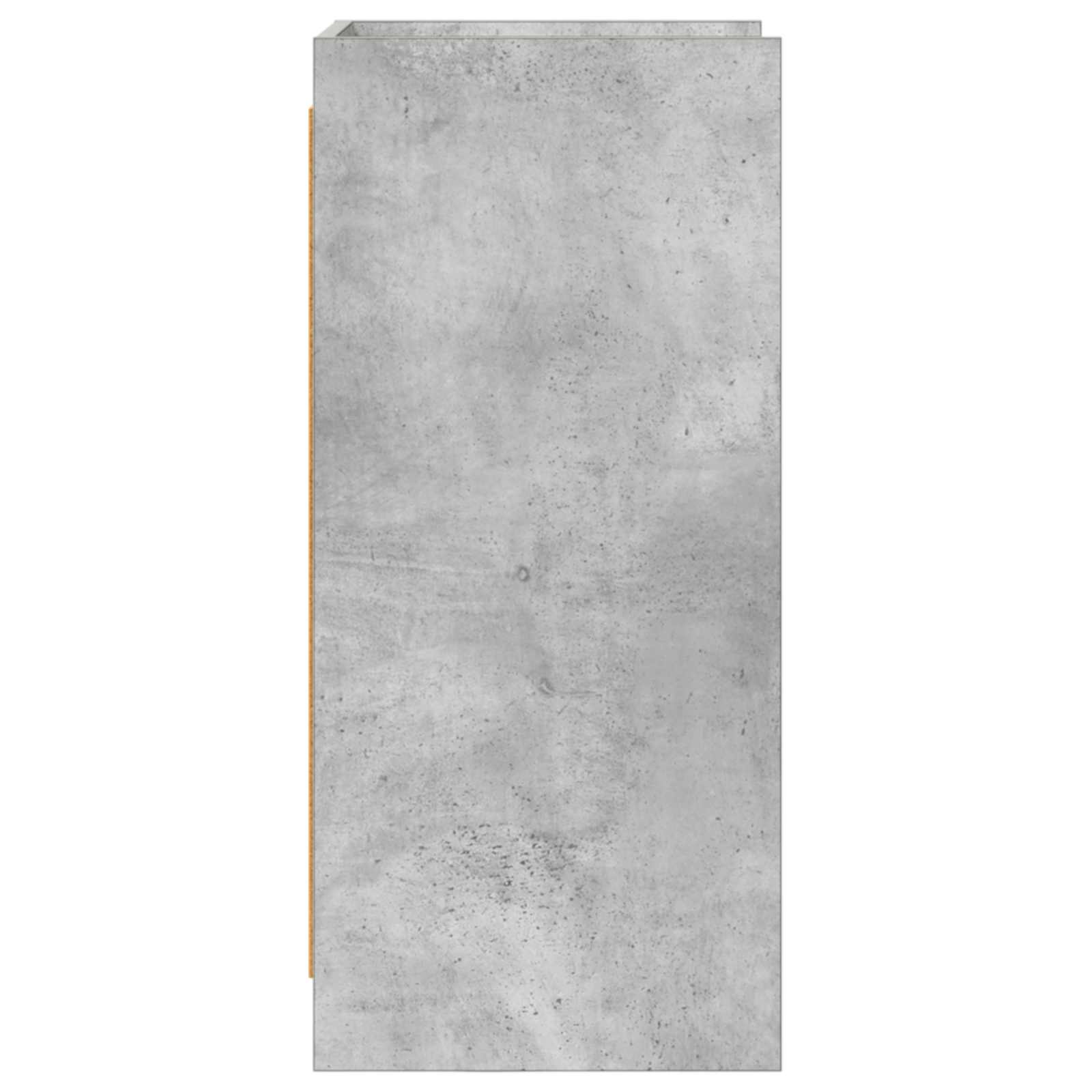 Buffet Gris béton 40 x 36 x 80 cm Bois d'ingénierie - XIOS