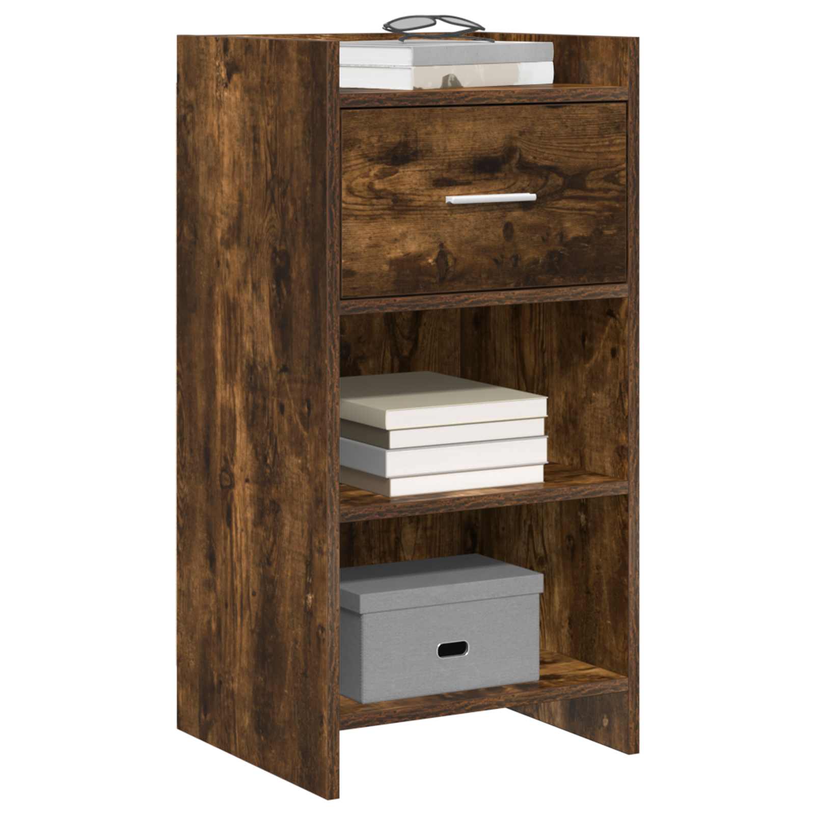 Buffet Chêne fumé 40 x 36 x 80 cm Bois d'ingénierie - XIOS