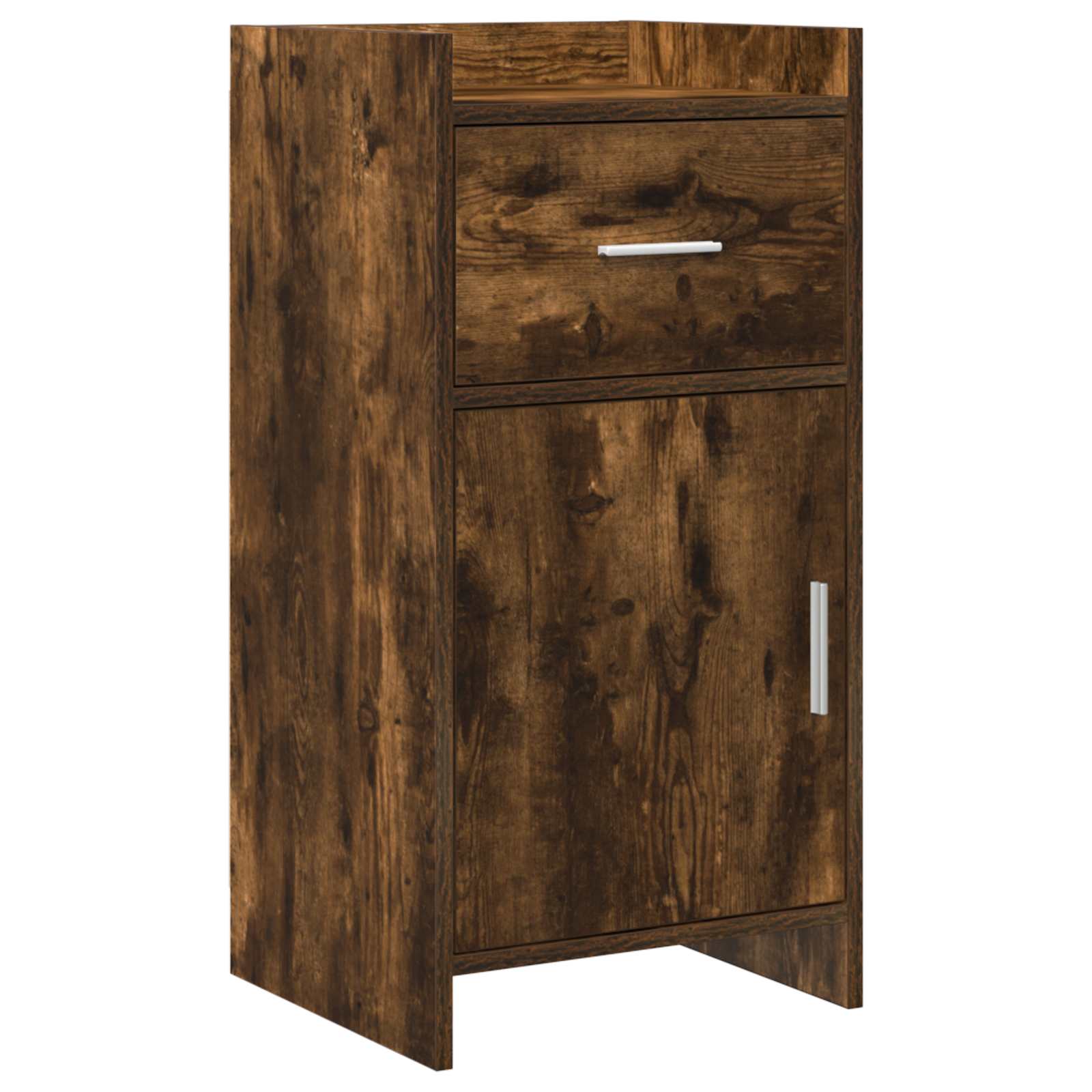 Buffet Chêne fumé 40 x 36 x 80 cm Bois d'ingénierie