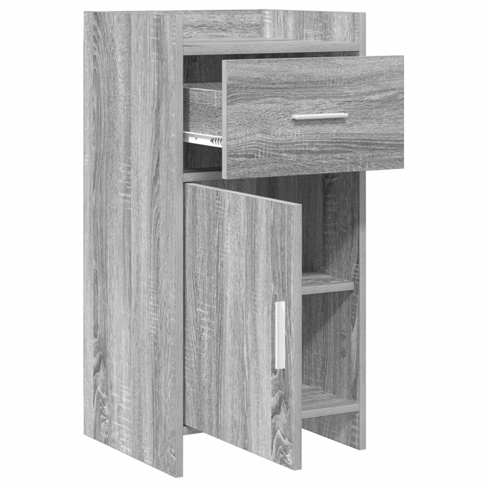 Buffet Sonoma gris 40 x 36 x 80 cm Bois d'ingénierie