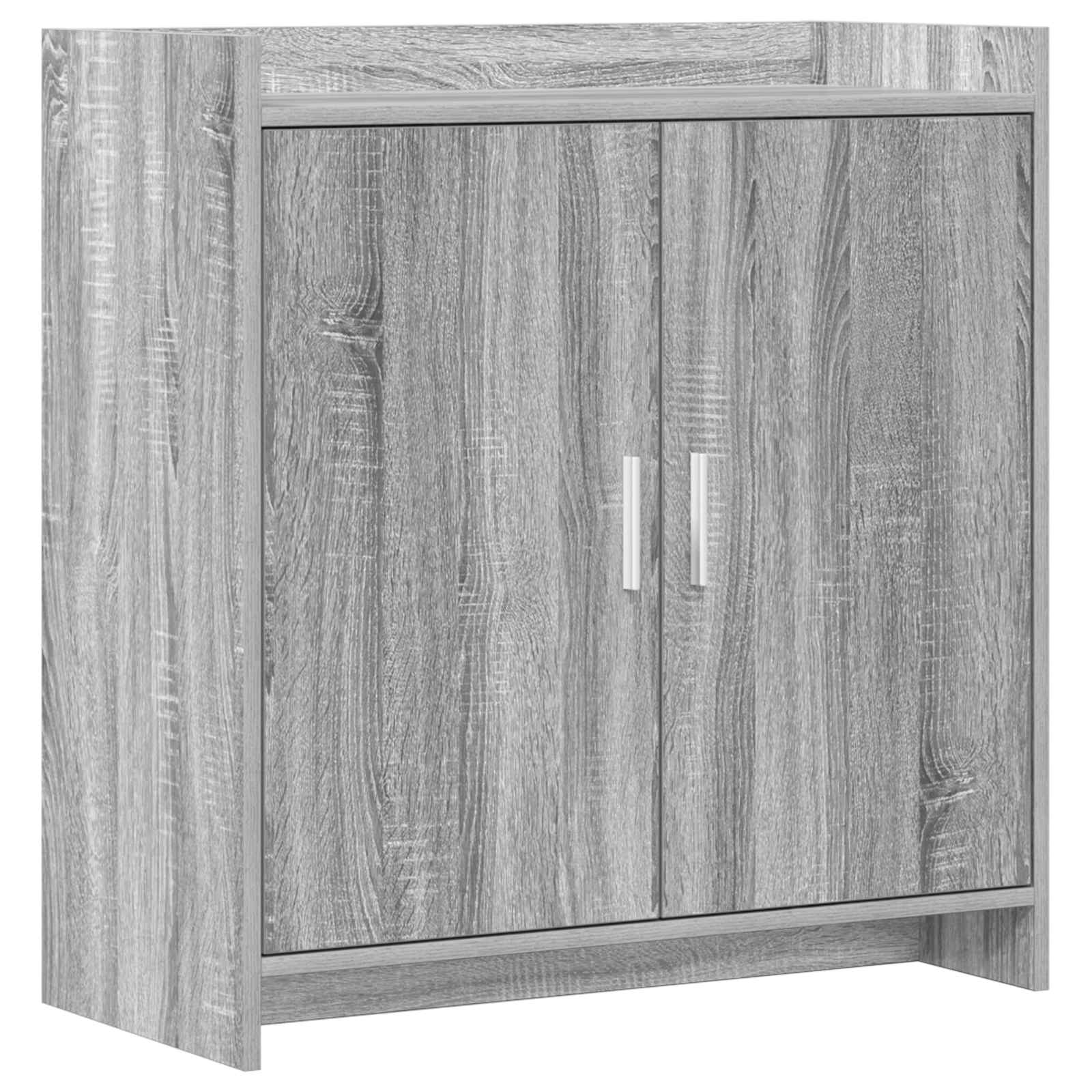 Buffet Sonoma gris 72 x 36 x 80 cm Bois d'ingénierie