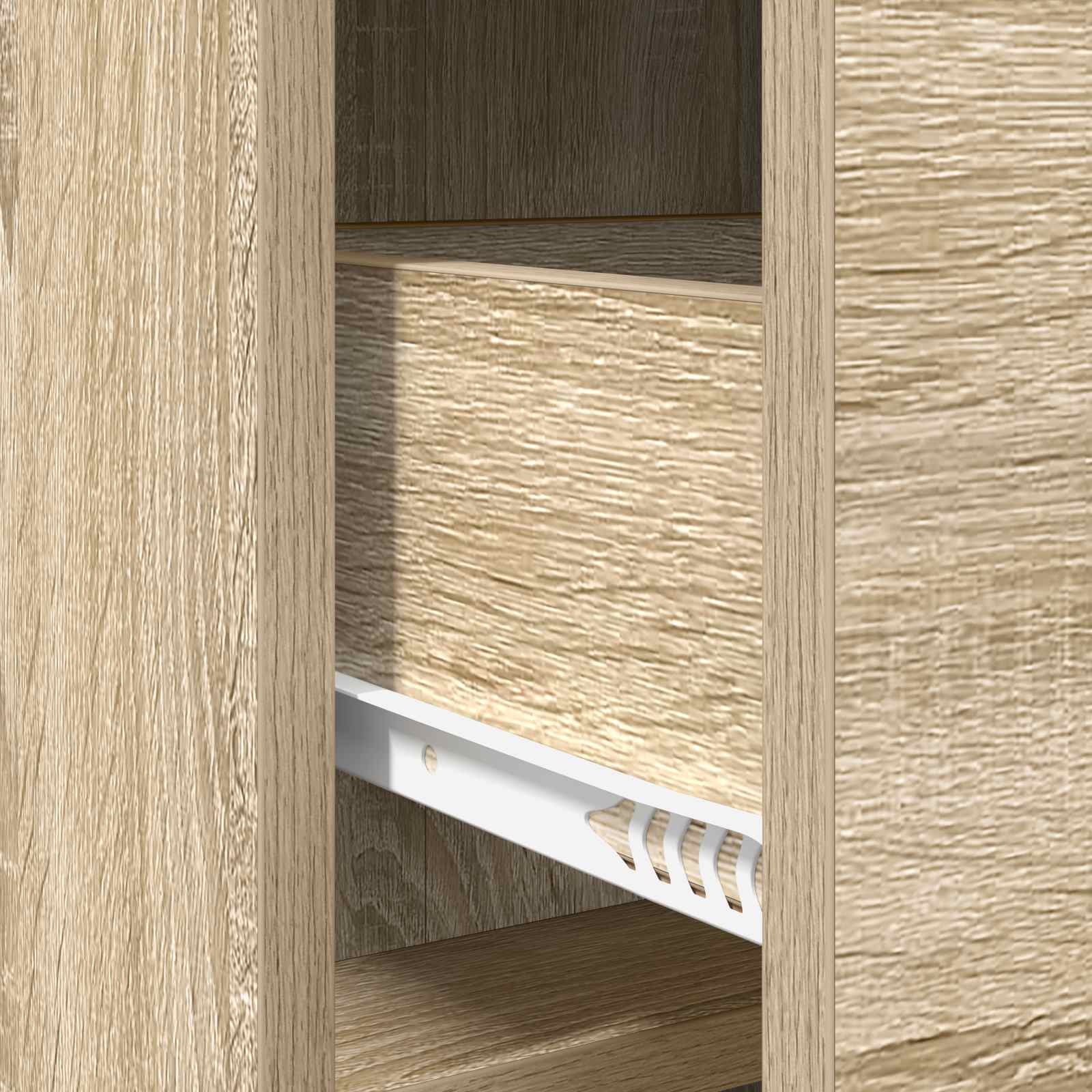 Buffet Chêne Sonoma 75 x 33 x 80 cm Bois d'ingénierie