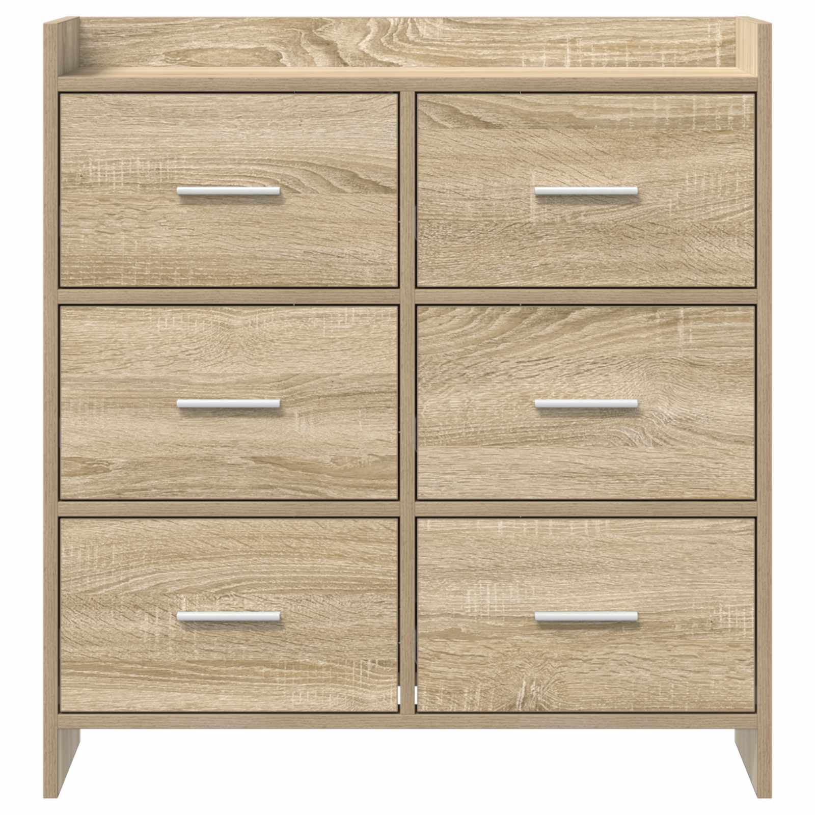 Buffet Chêne Sonoma 75 x 33 x 80 cm Bois d'ingénierie
