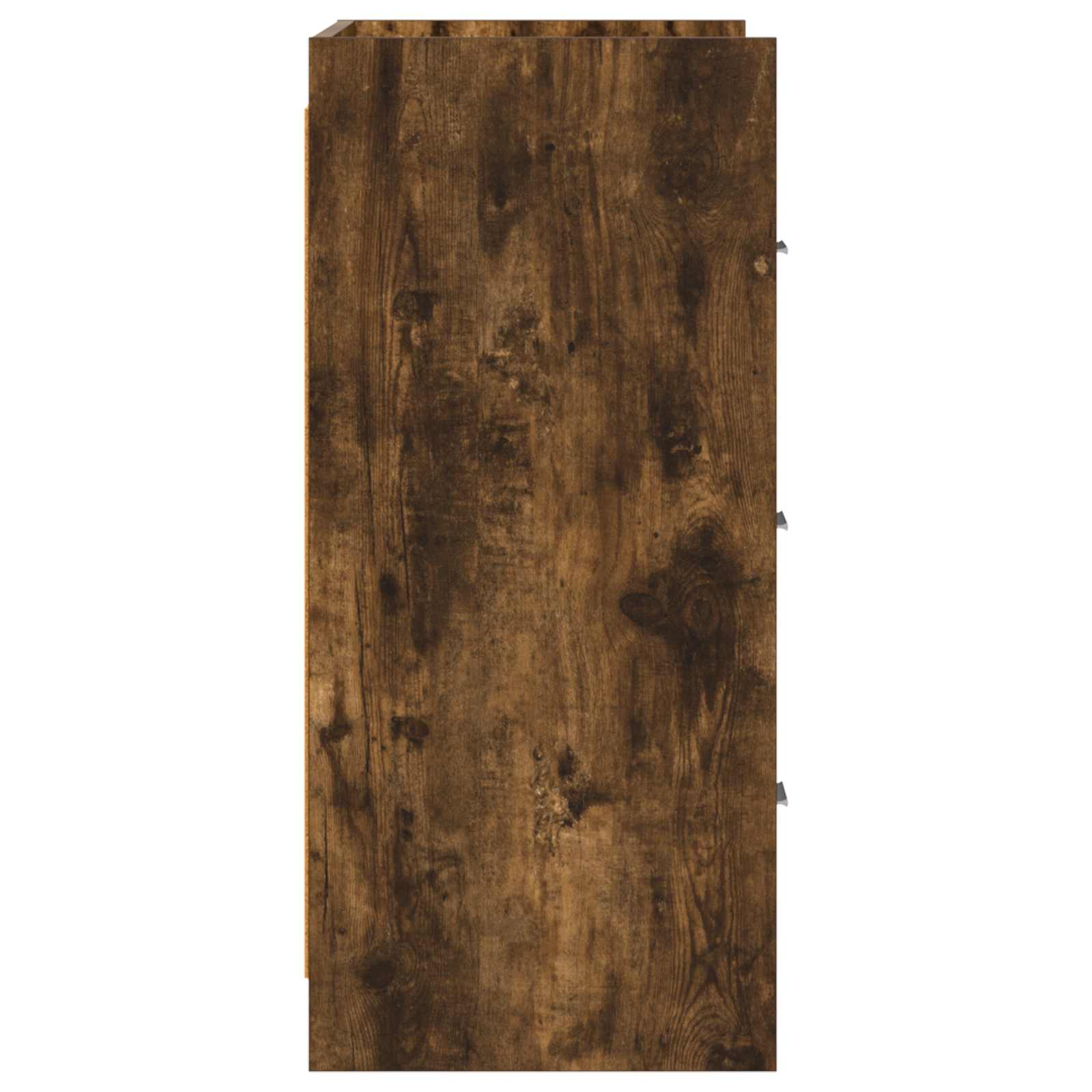 Buffet Chêne fumé 75 x 33 x 80 cm Bois d'ingénierie