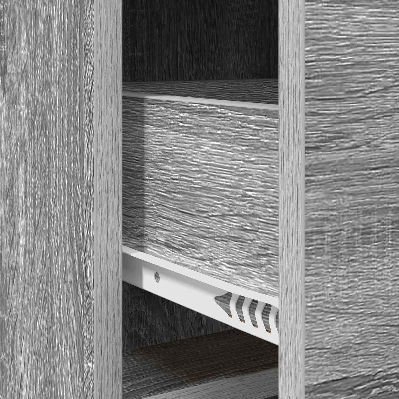 Buffet Sonoma gris 75 x 33 x 80 cm Bois d'ingénierie