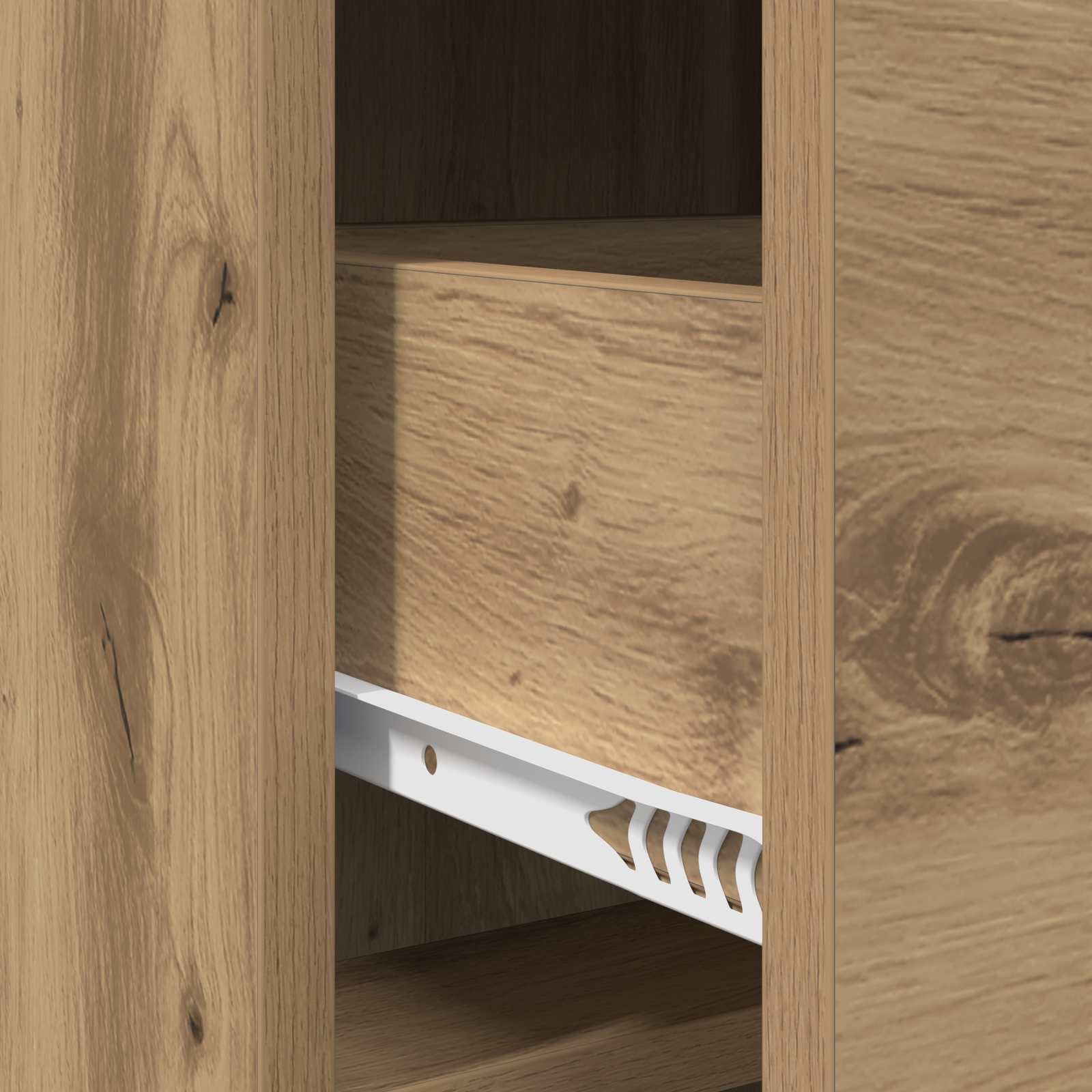 Buffet Chêne artisanal 75 x 33 x 80 cm Bois d'ingénierie