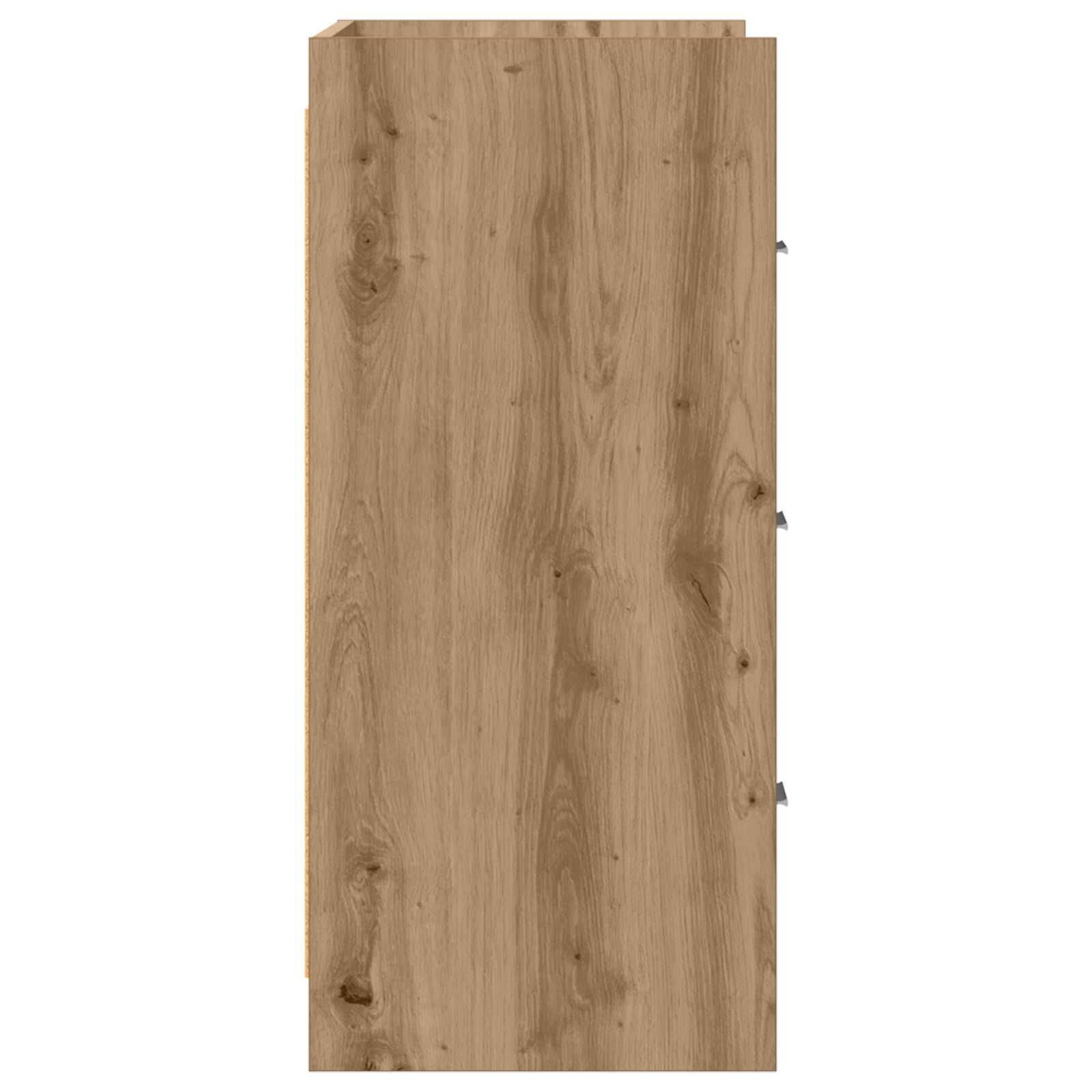 Buffet Chêne artisanal 75 x 33 x 80 cm Bois d'ingénierie