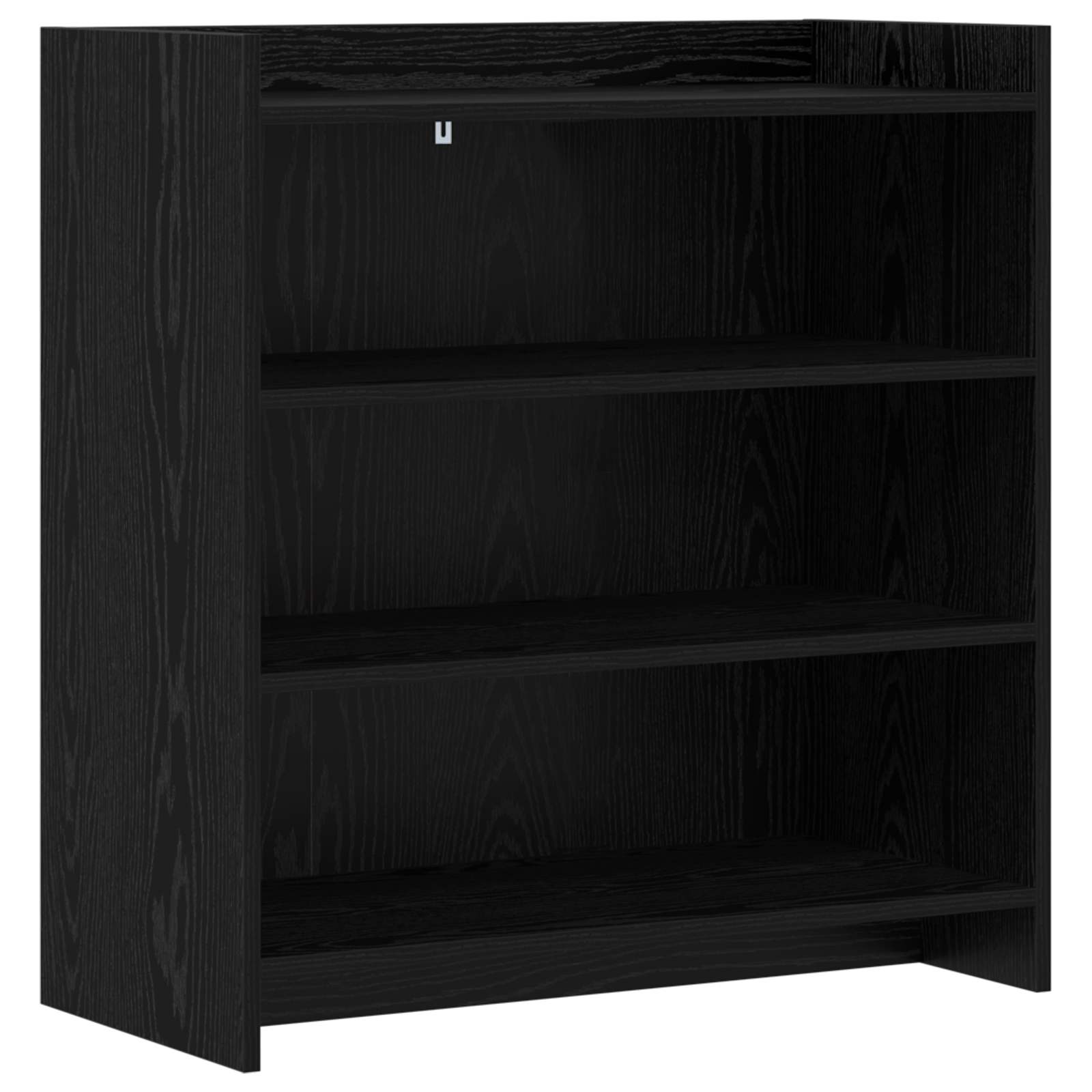 Buffet Chêne noir 75 x 36 x 80 cm Bois d'ingénierie
