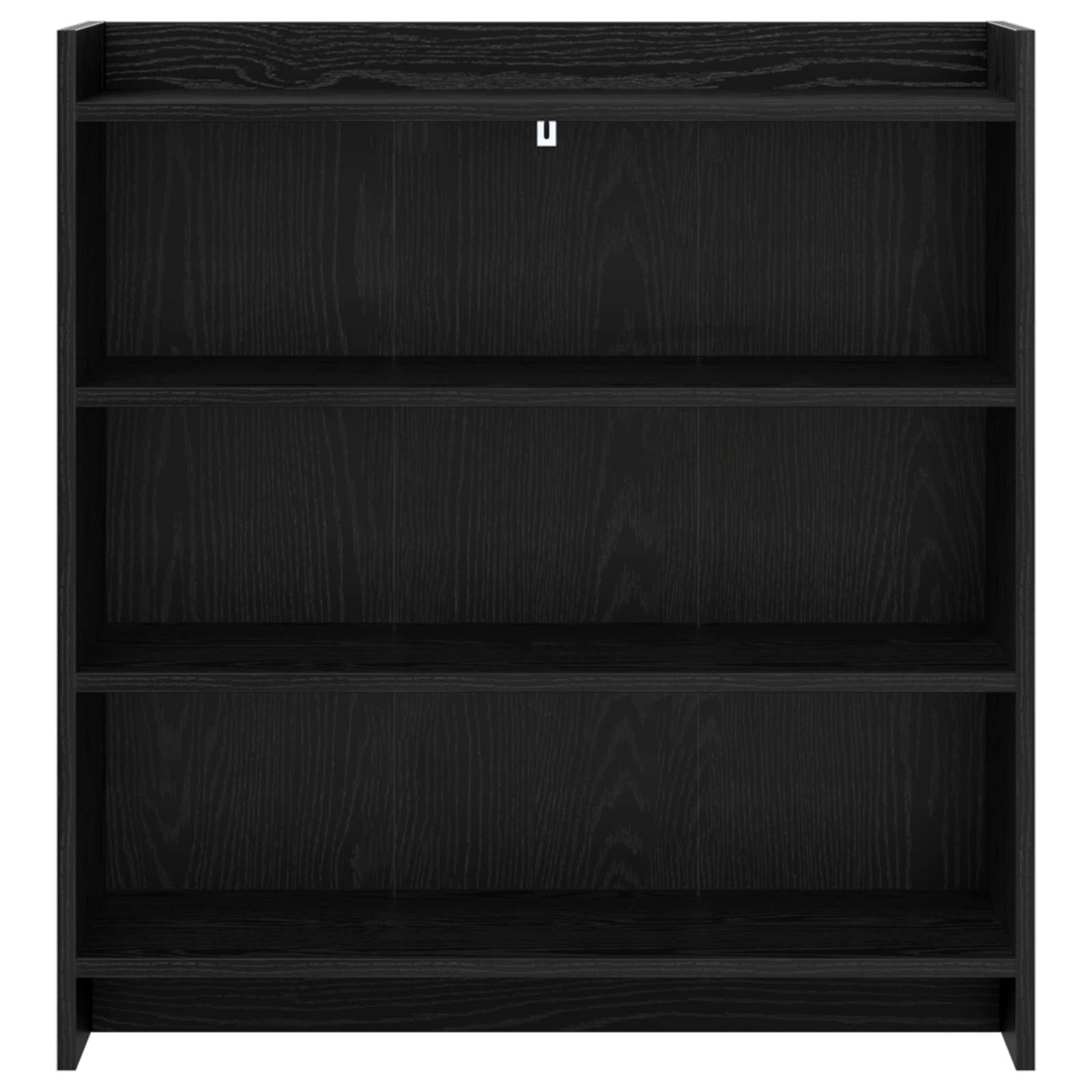 Buffet Chêne noir 75 x 36 x 80 cm Bois d'ingénierie