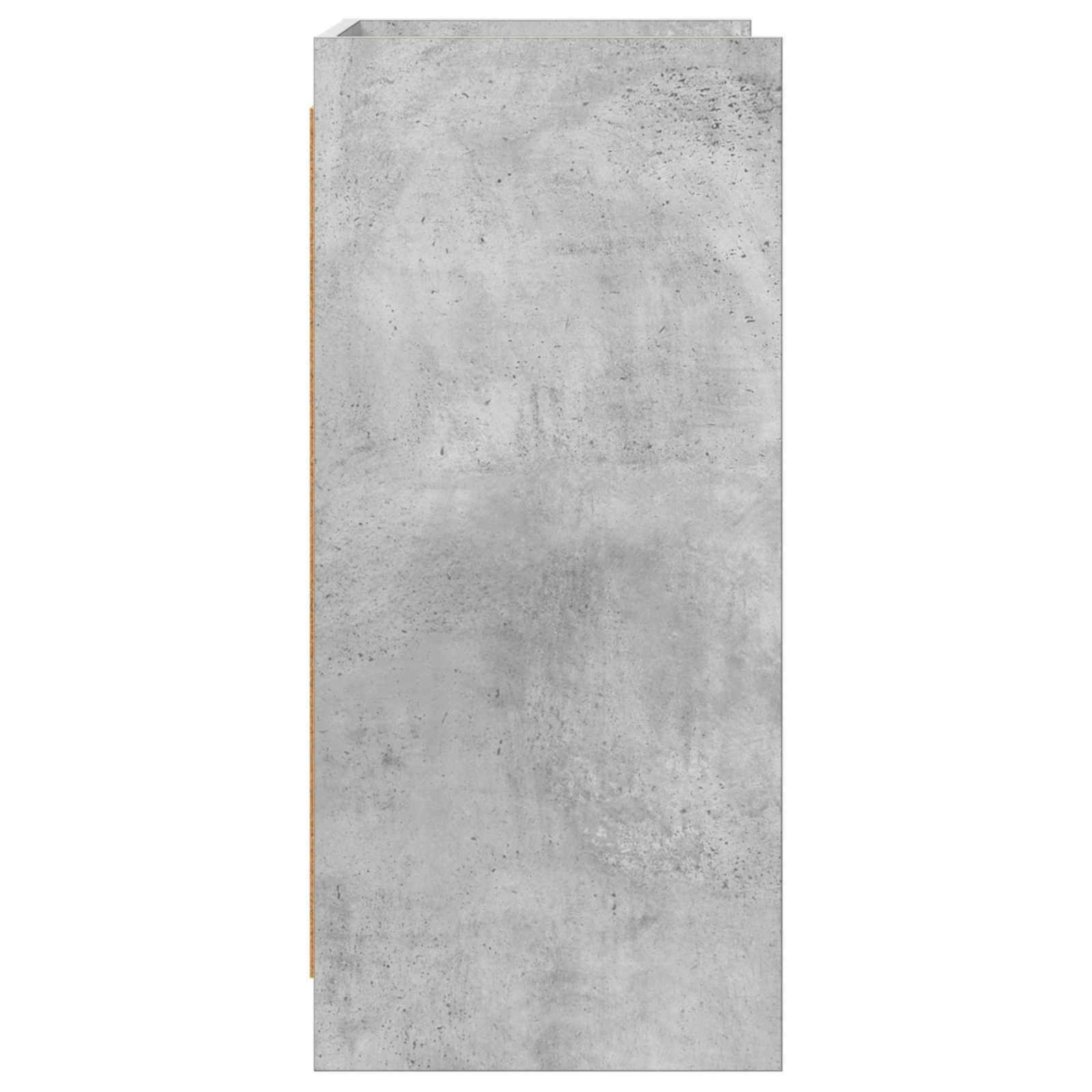 Buffet Gris béton 75 x 36 x 80 cm Bois d'ingénierie