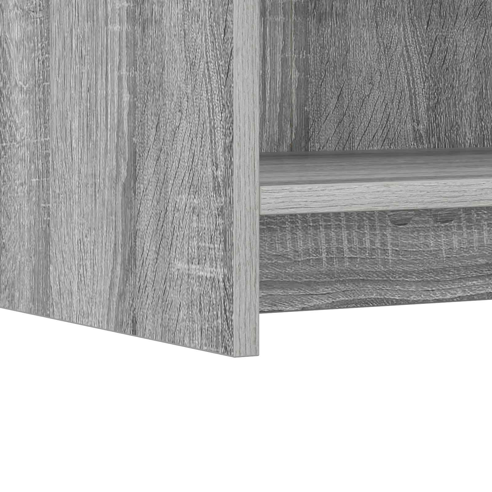 Buffet Sonoma gris 75 x 36 x 80 cm Bois d'ingénierie