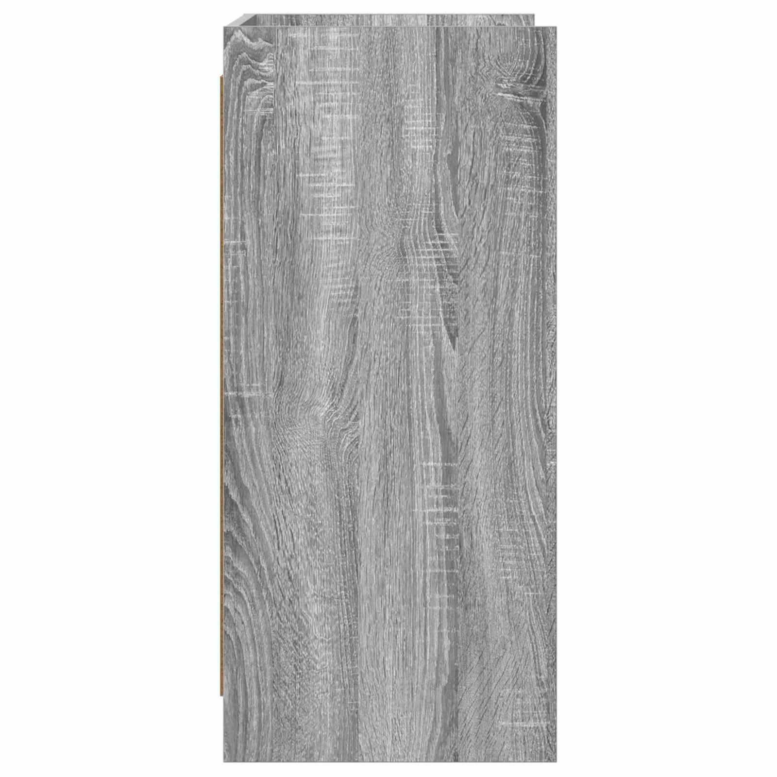 Buffet Sonoma gris 75 x 36 x 80 cm Bois d'ingénierie