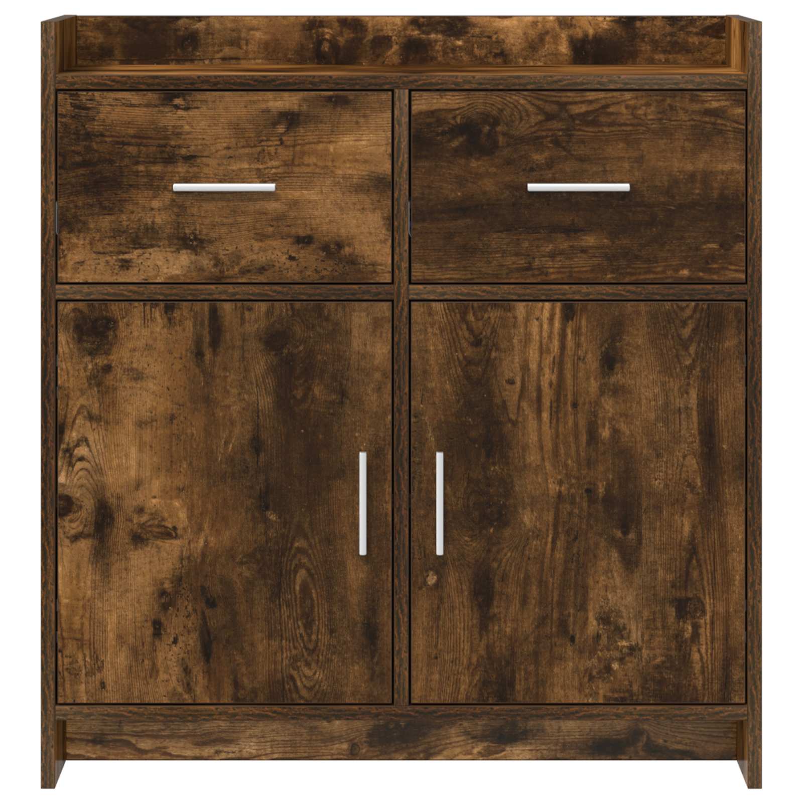 Buffet Chêne fumé 75 x 36 x 80 cm Bois d'ingénierie
