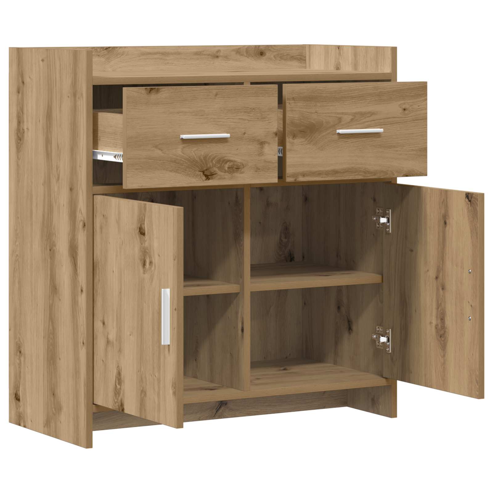 Buffet Chêne artisanal 75 x 36 x 80 cm Bois d'ingénierie