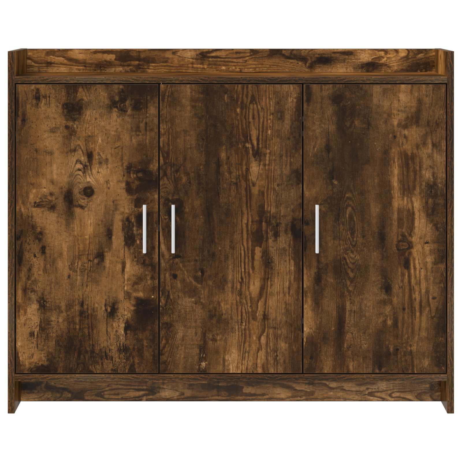 Buffet Chêne fumé 98,5 x 33 x 80 cm Bois d'ingénierie