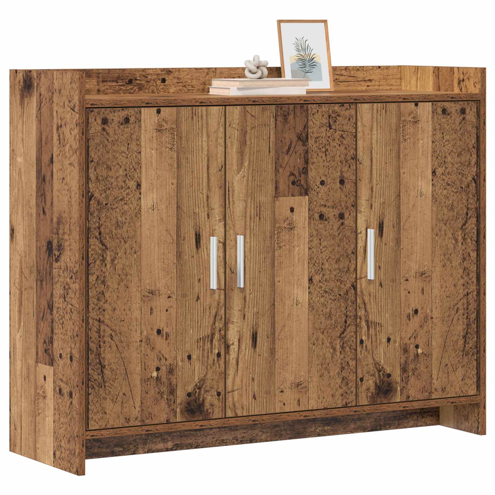Buffet Bois ancien 98,5 x 33 x 80 cm Bois d'ingénierie