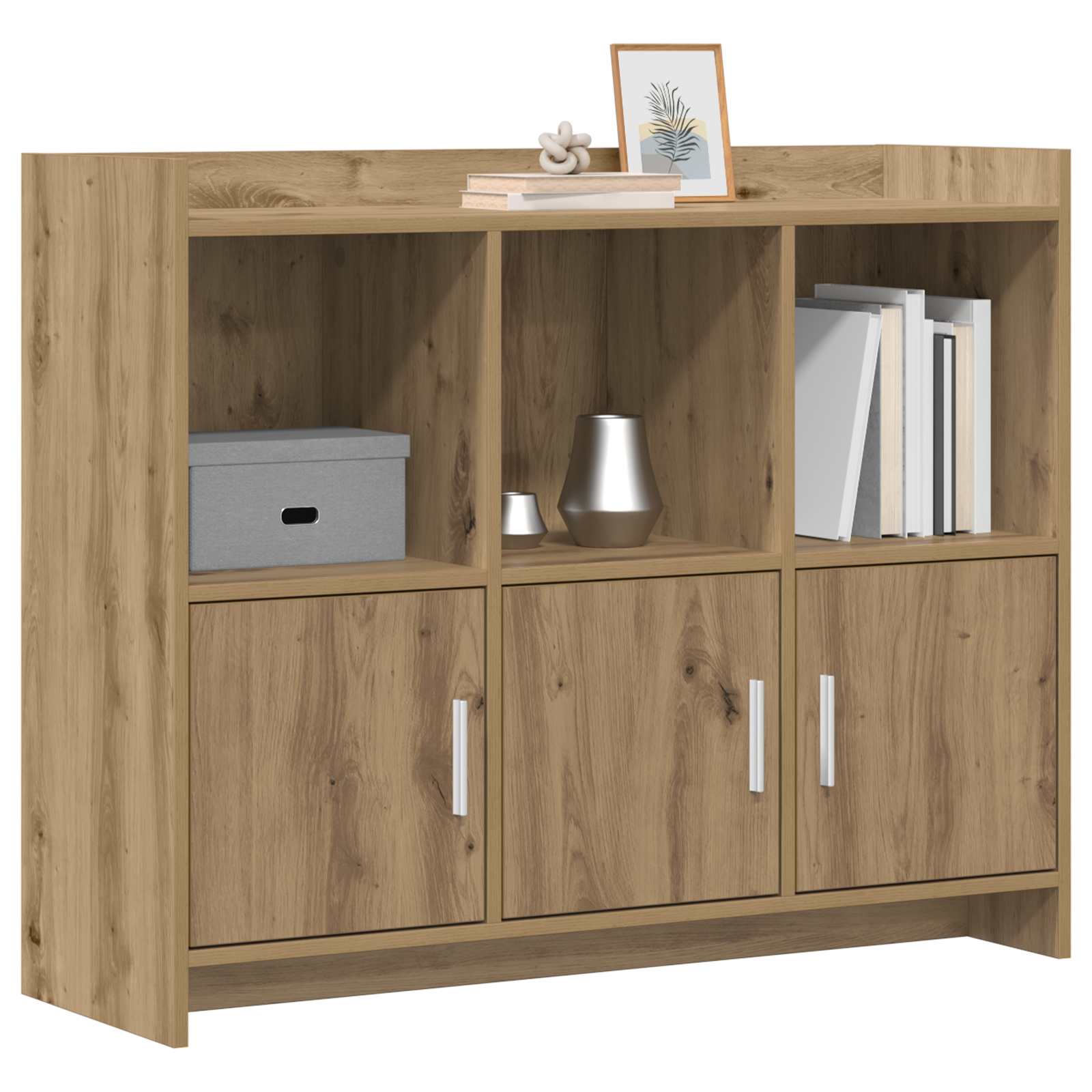 Buffet Chêne artisanal 98,5 x 33 x 80 cm Bois d'ingénierie