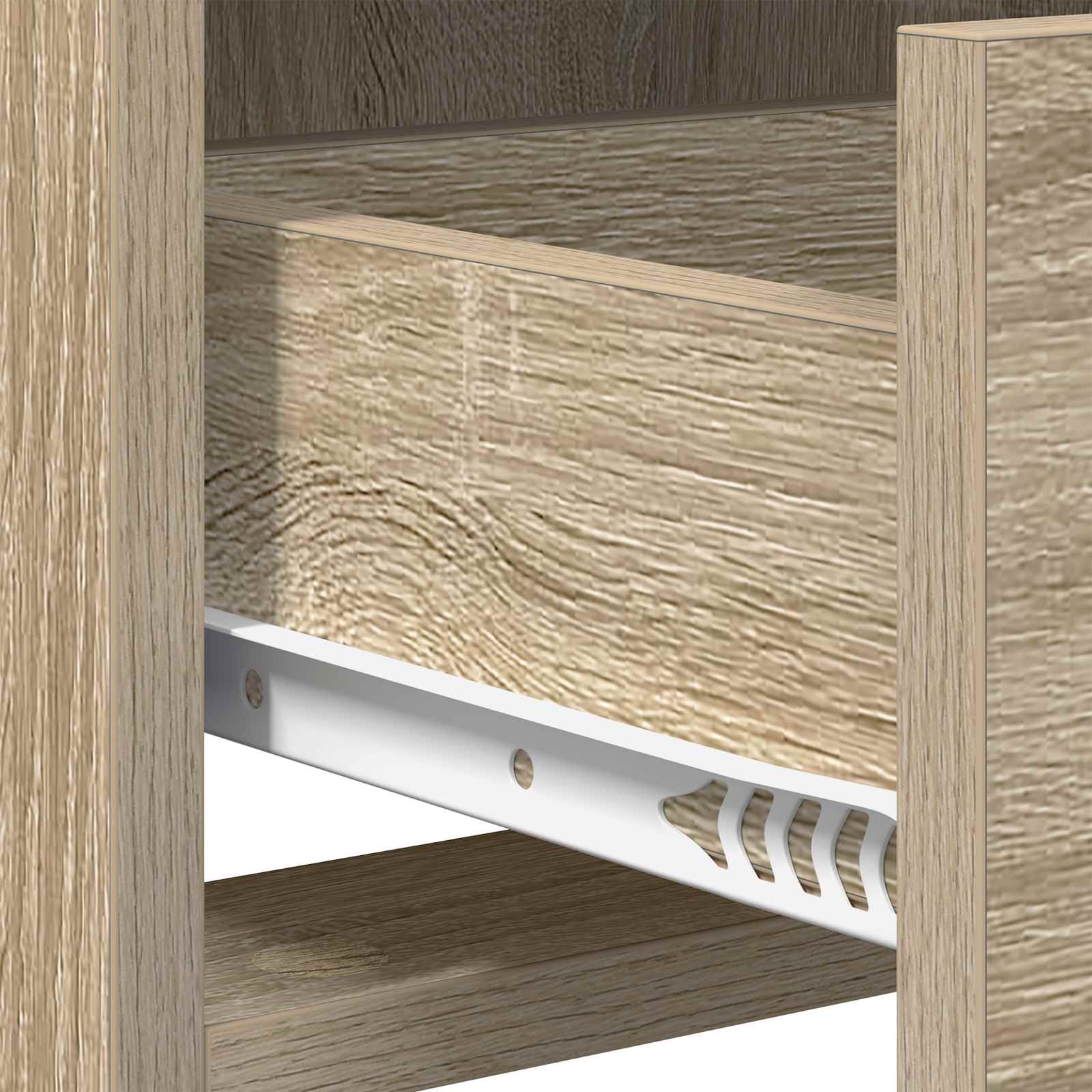 Meuble TV 71,5 x 33 x 47 cm Chêne Sonoma Bois d'ingénierie