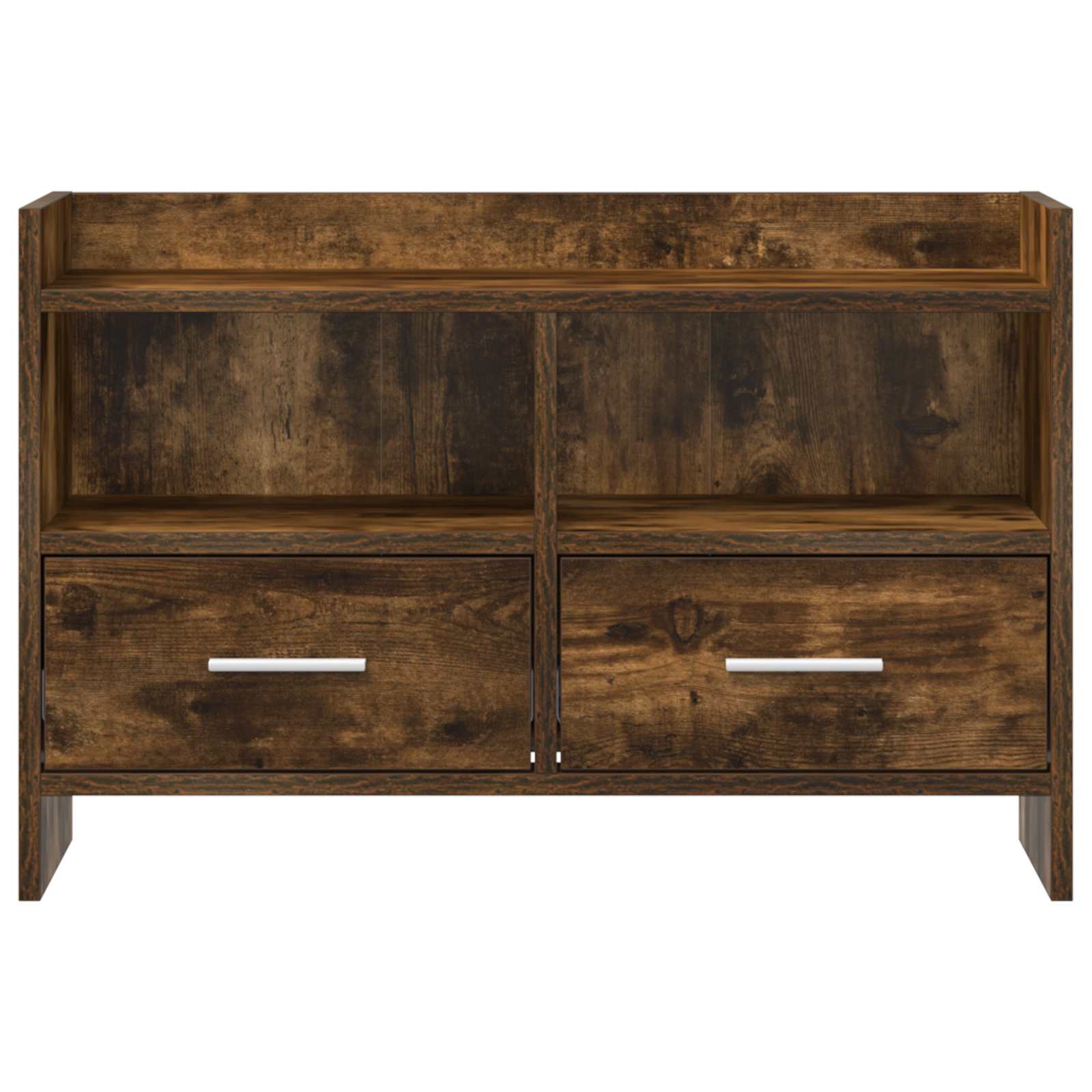 Meuble TV 71,5 x 33 x 47 cm Chêne fumé Bois d'ingénierie