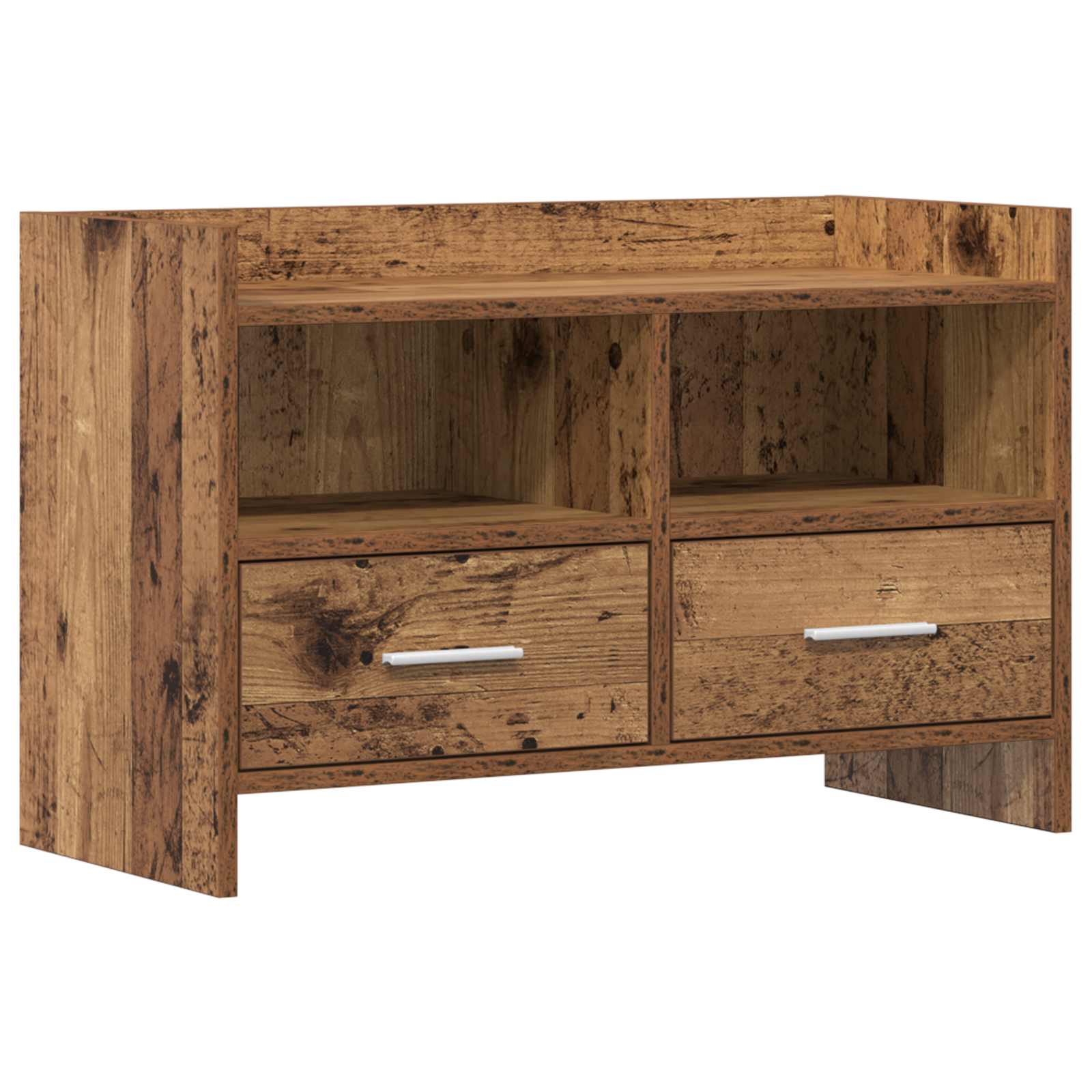 Meuble TV 71,5 x 33 x 47 cm Bois ancien Bois d'ingénierie - XIOS