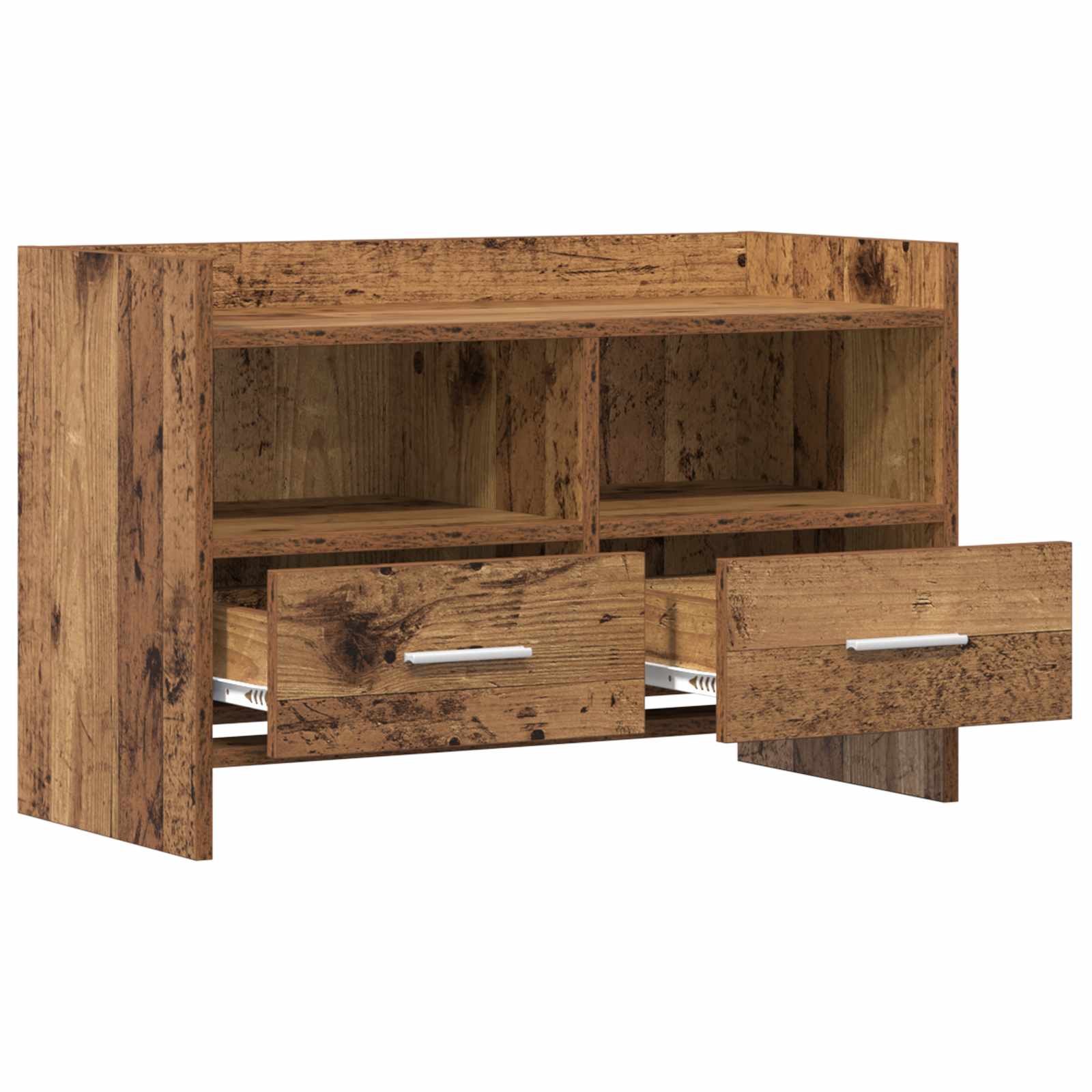 Meuble TV 71,5 x 33 x 47 cm Bois ancien Bois d'ingénierie - XIOS