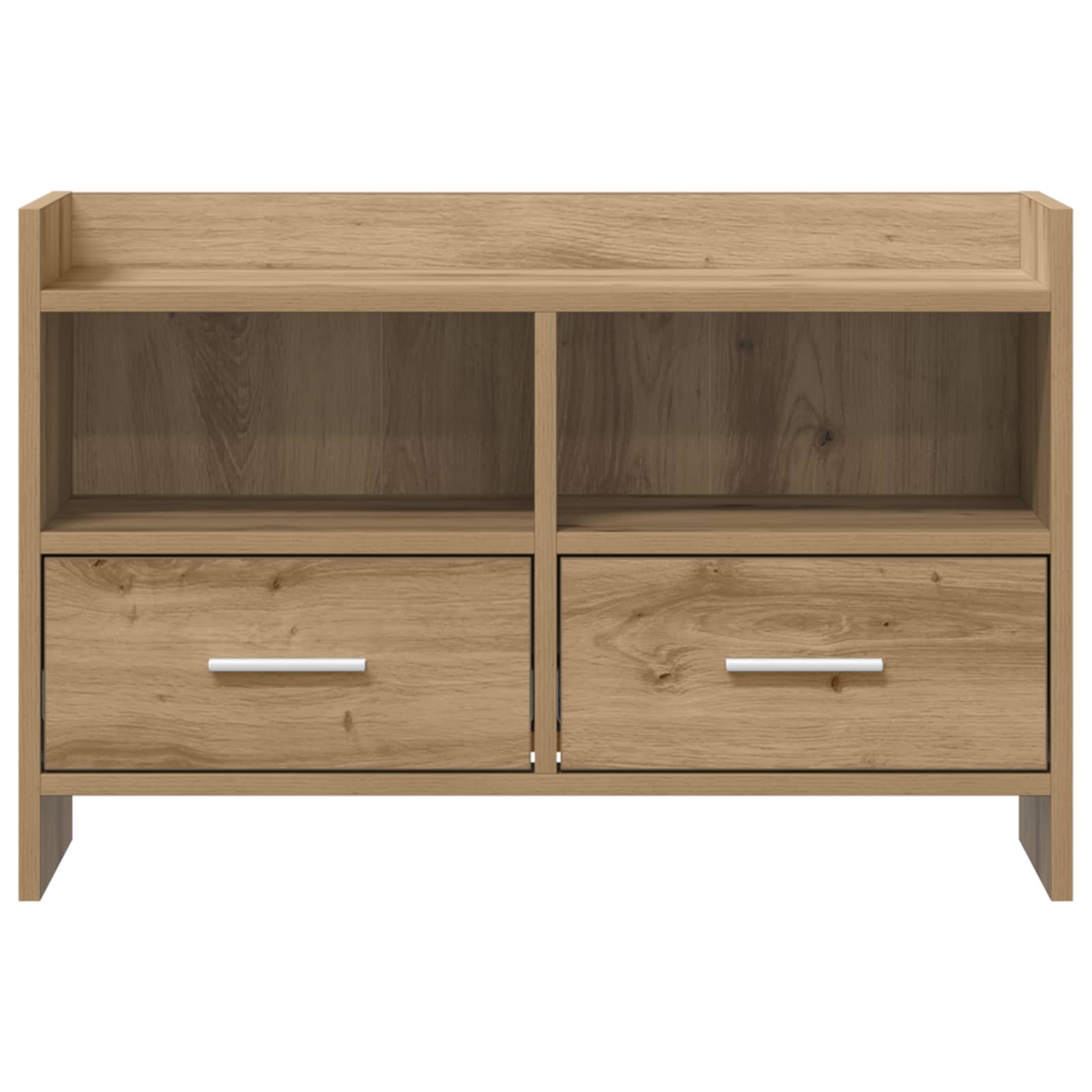 Meuble TV 71,5 x 33 x 47 cm Chêne artisanal Bois d'ingénierie - XIOS