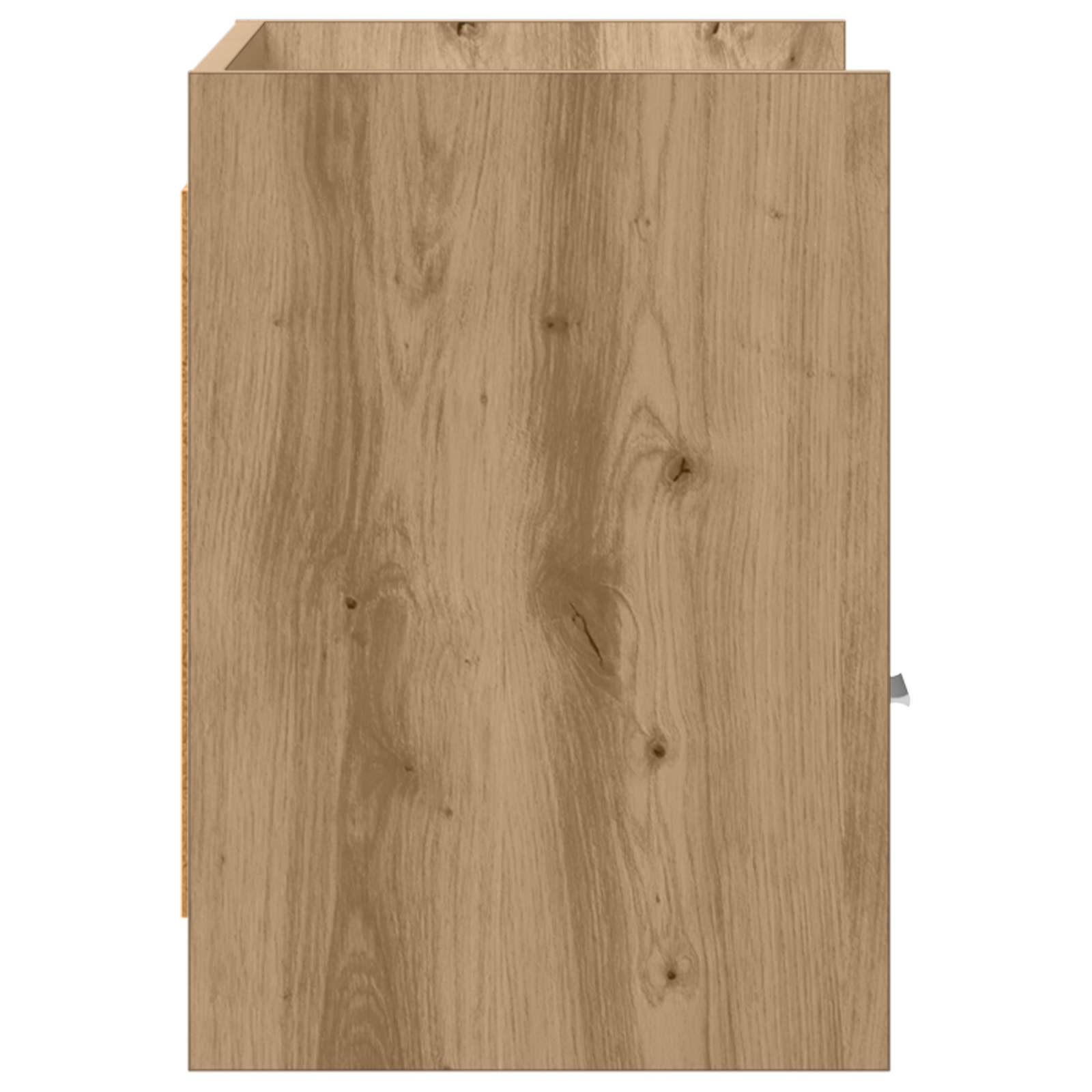 Meuble TV 71,5 x 33 x 47 cm Chêne artisanal Bois d'ingénierie - XIOS