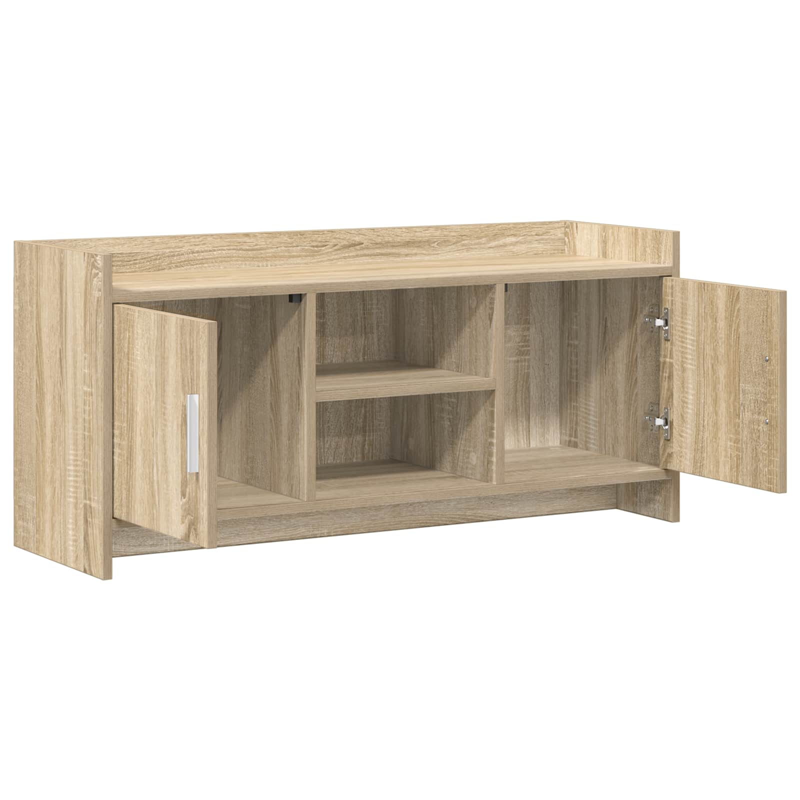 Meuble TV 102 x 33 x 47 cm Chêne Sonoma Bois d'ingénierie