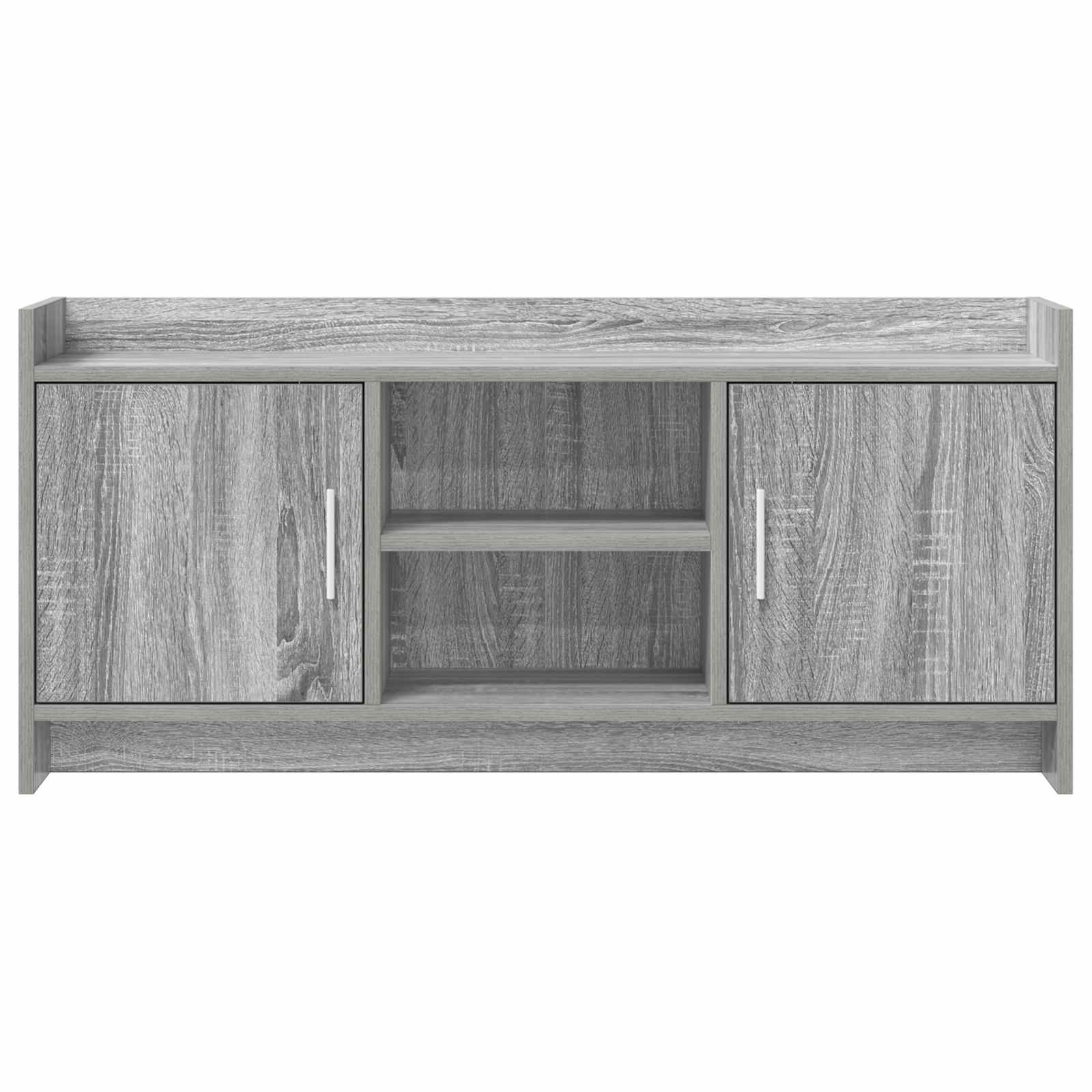 Meuble TV 102 x 33 x 47 cm Sonoma gris Bois d'ingénierie