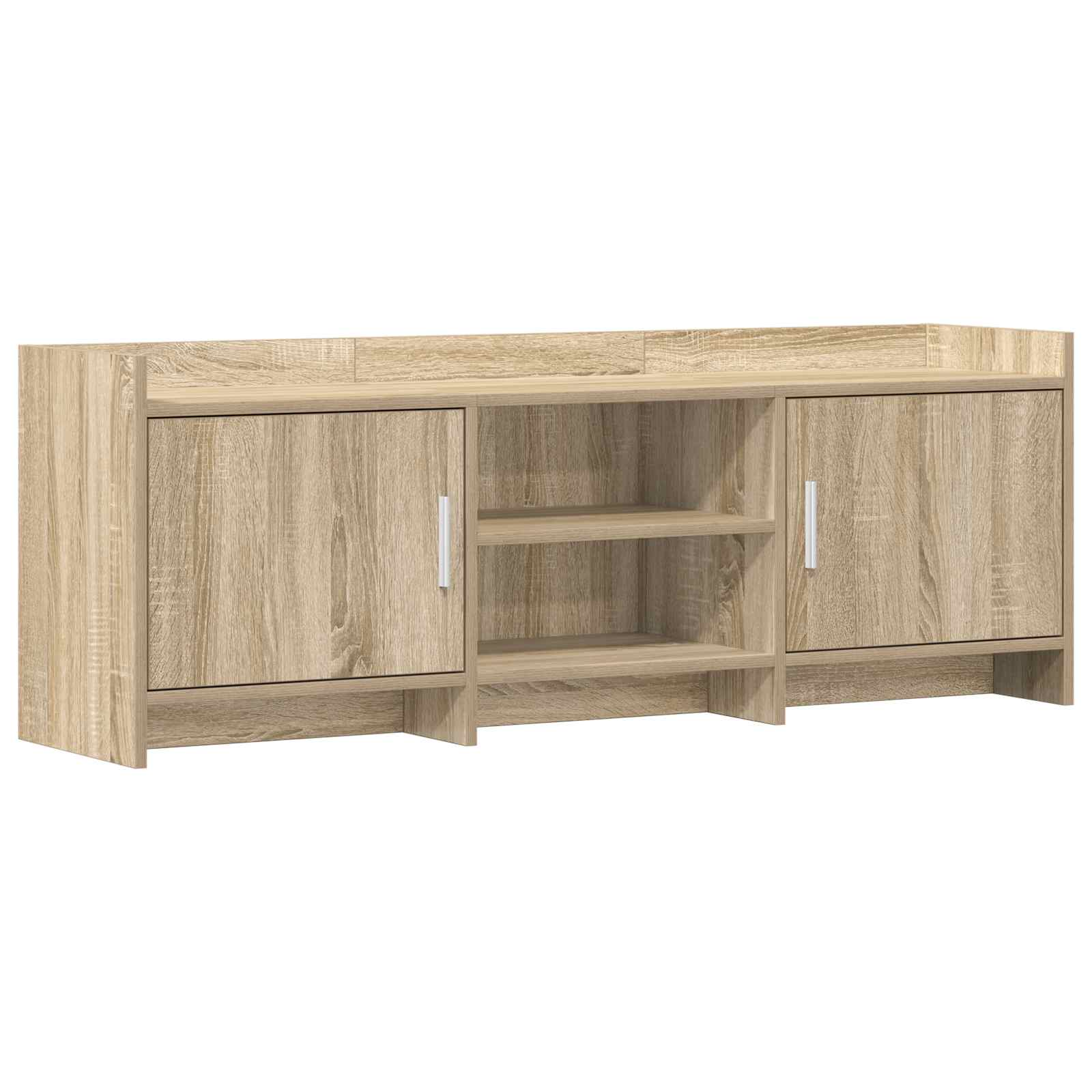 Meuble TV 130 x 33 x 47 cm Chêne Sonoma Bois d'ingénierie