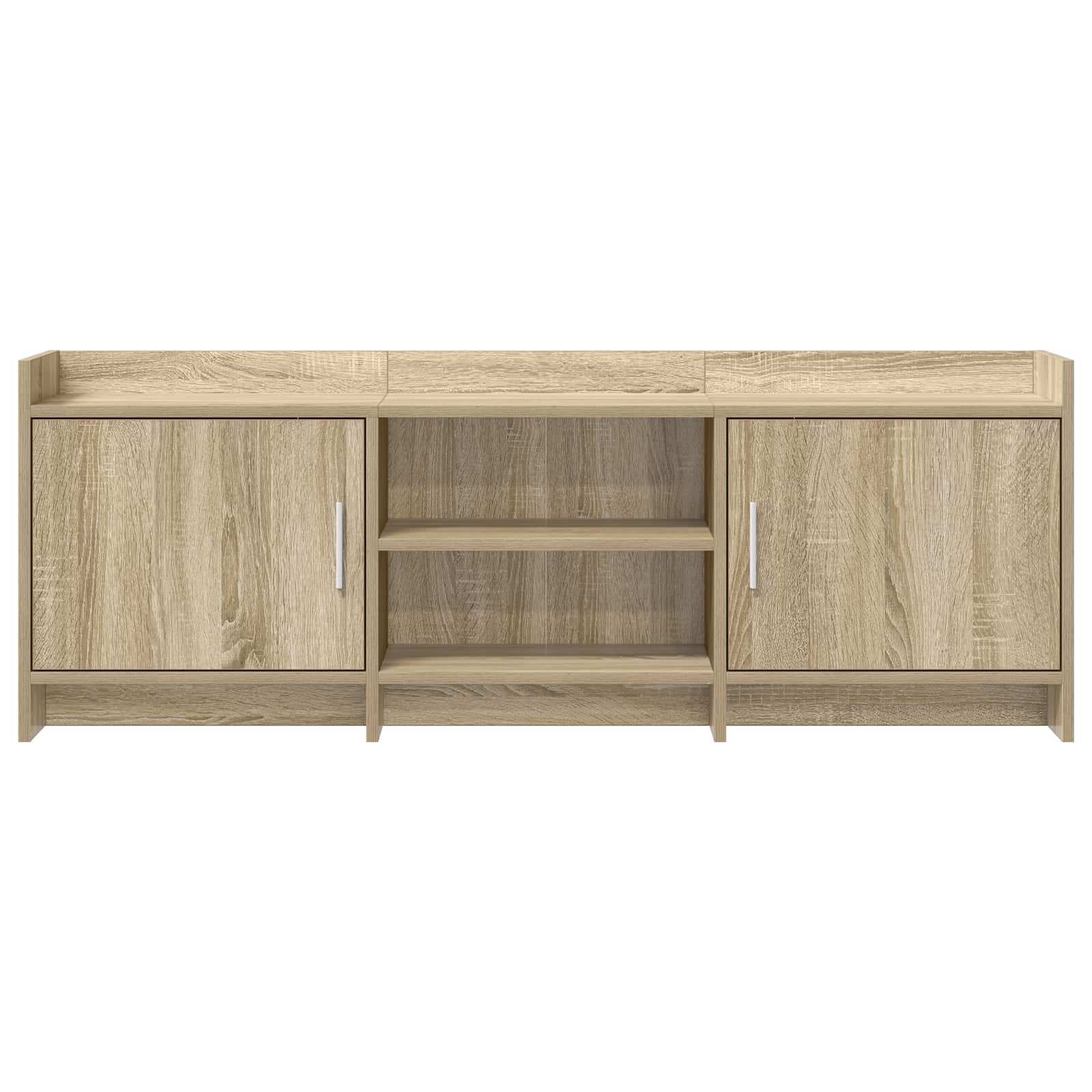 Meuble TV 130 x 33 x 47 cm Chêne Sonoma Bois d'ingénierie