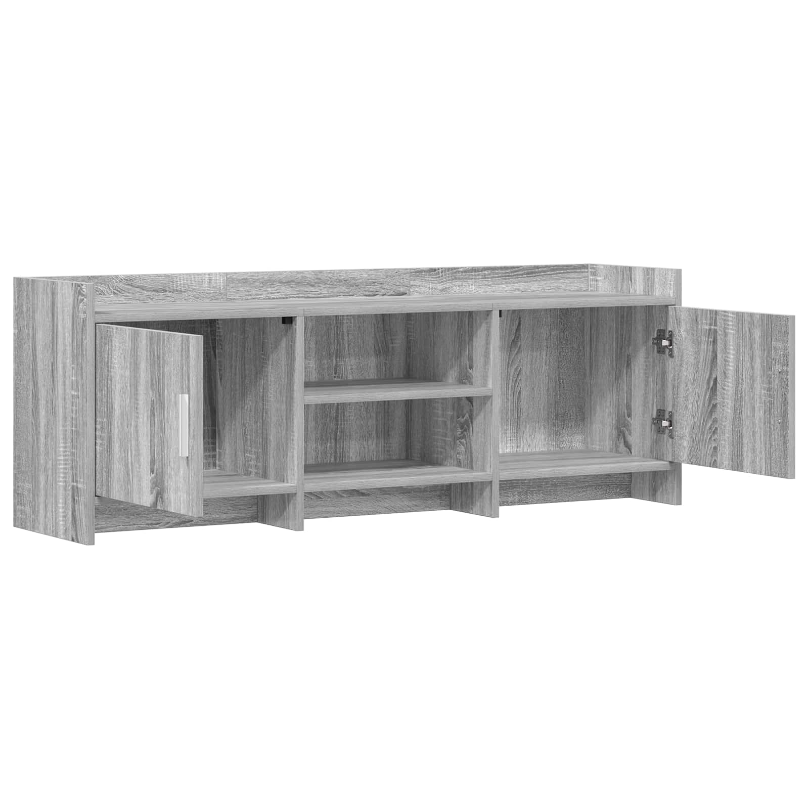 Meuble TV 130 x 33 x 47 cm Sonoma gris Bois d'ingénierie