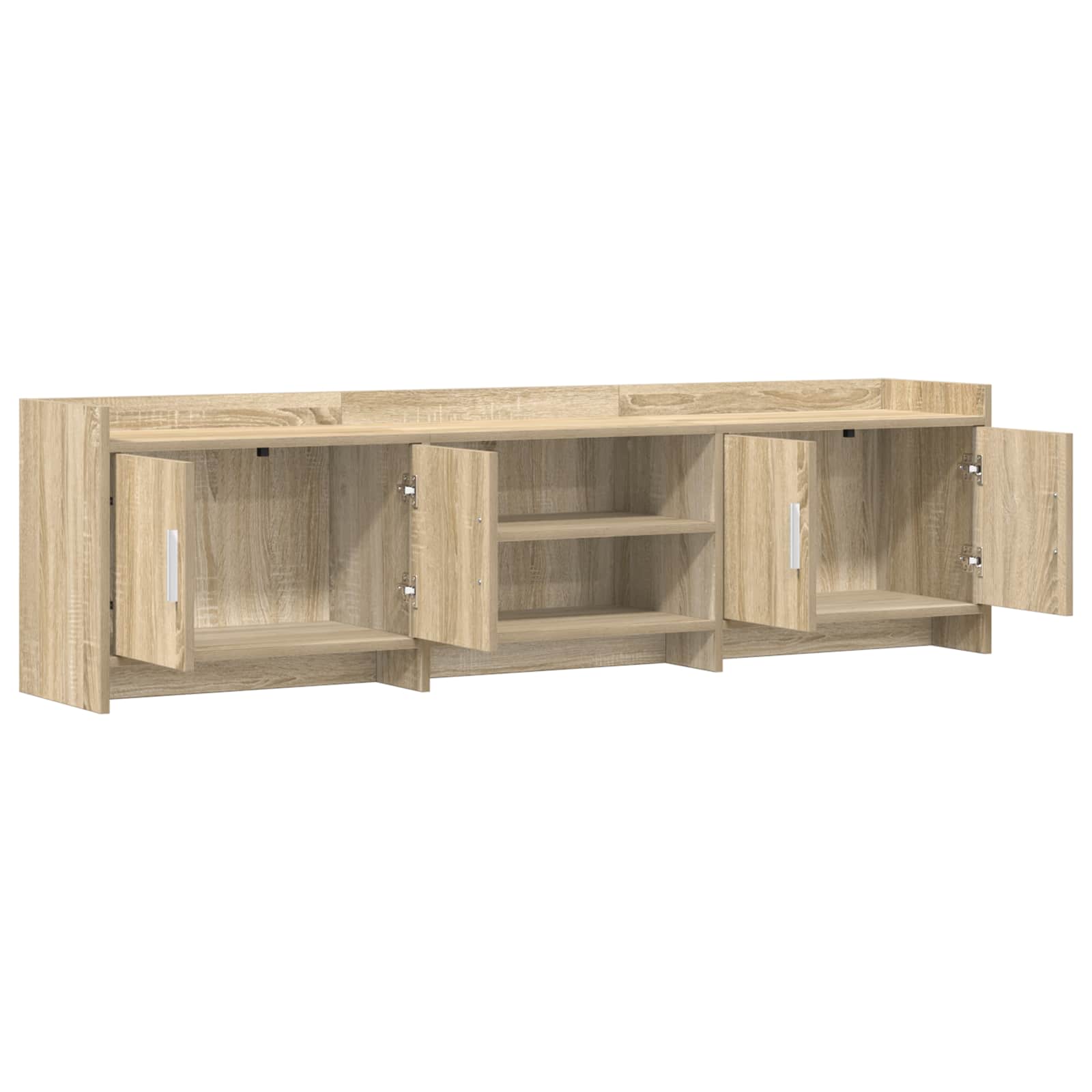 Meuble TV 168 x 33 x 47 cm Chêne Sonoma Bois d'ingénierie