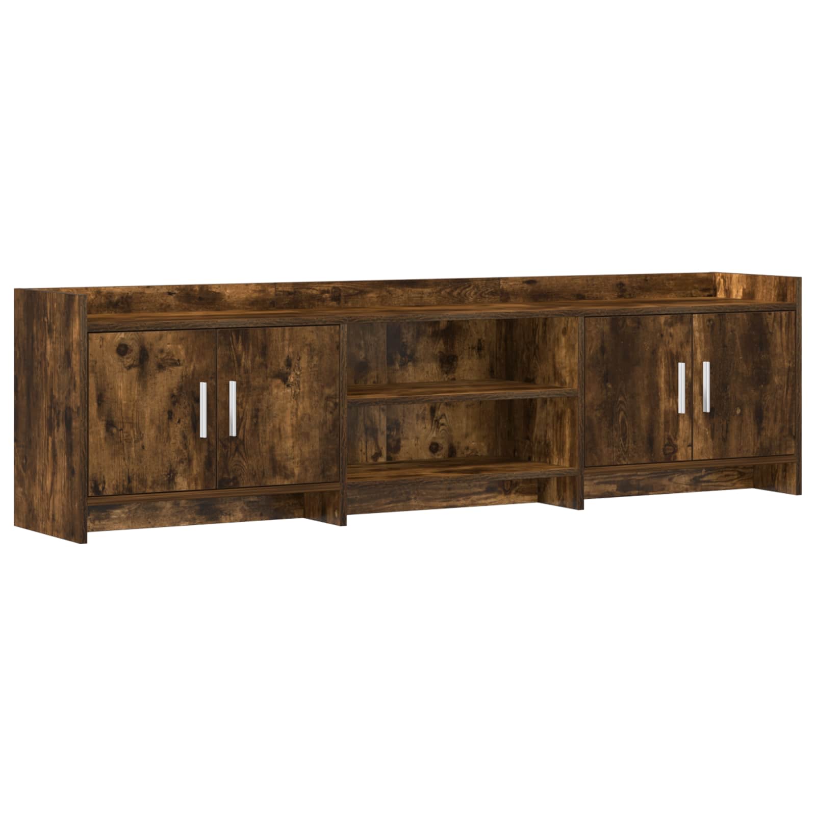Meuble TV 168 x 33 x 47 cm Chêne fumé Bois d'ingénierie