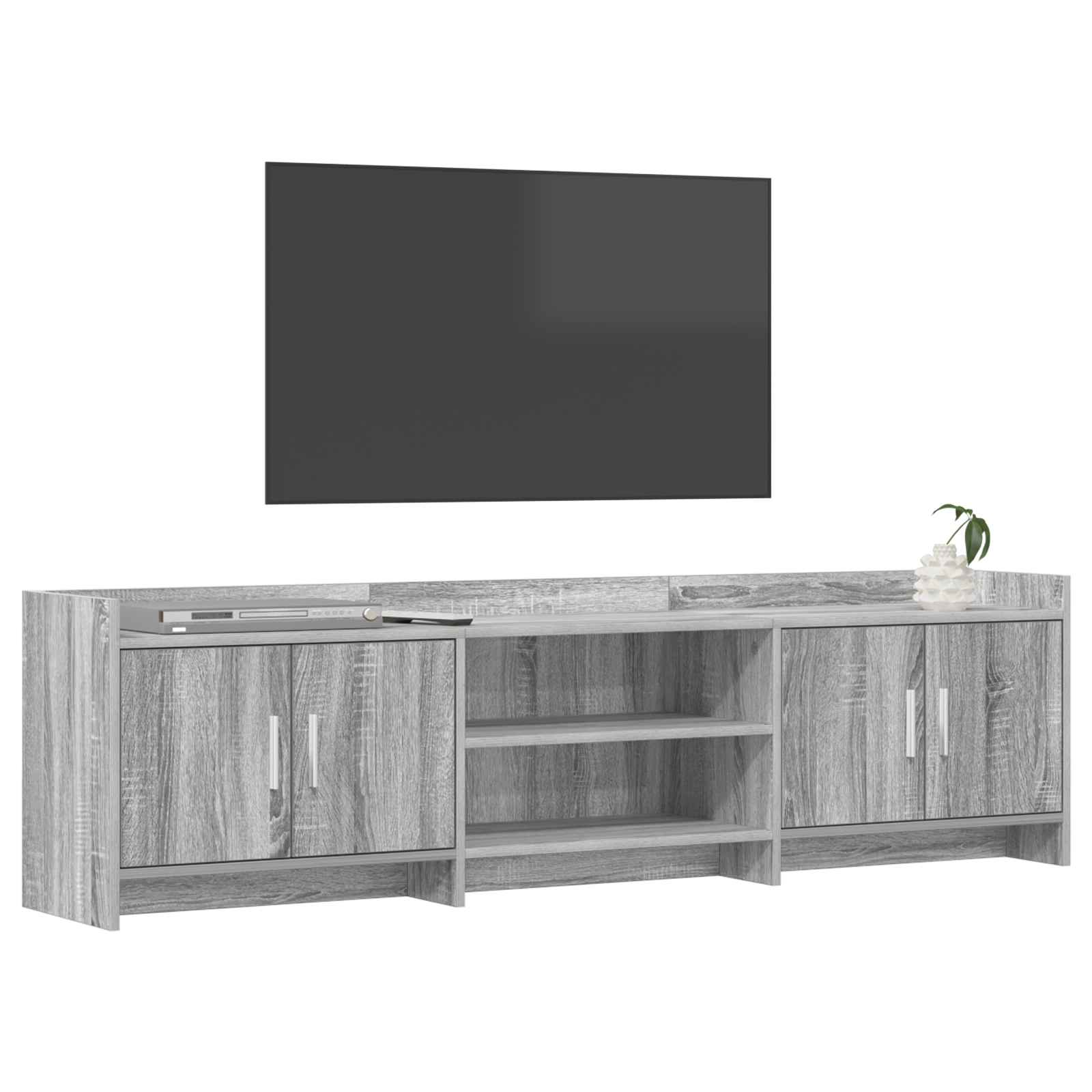 Meuble TV 168 x 33 x 47 cm Sonoma gris Bois d'ingénierie