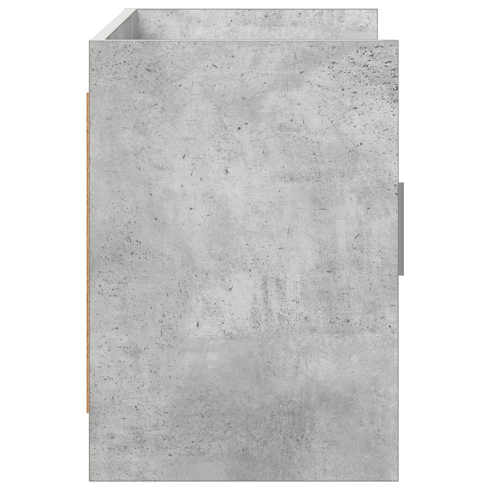 Meuble TV 102 x 33 x 47 cm Gris béton Bois d'ingénierie