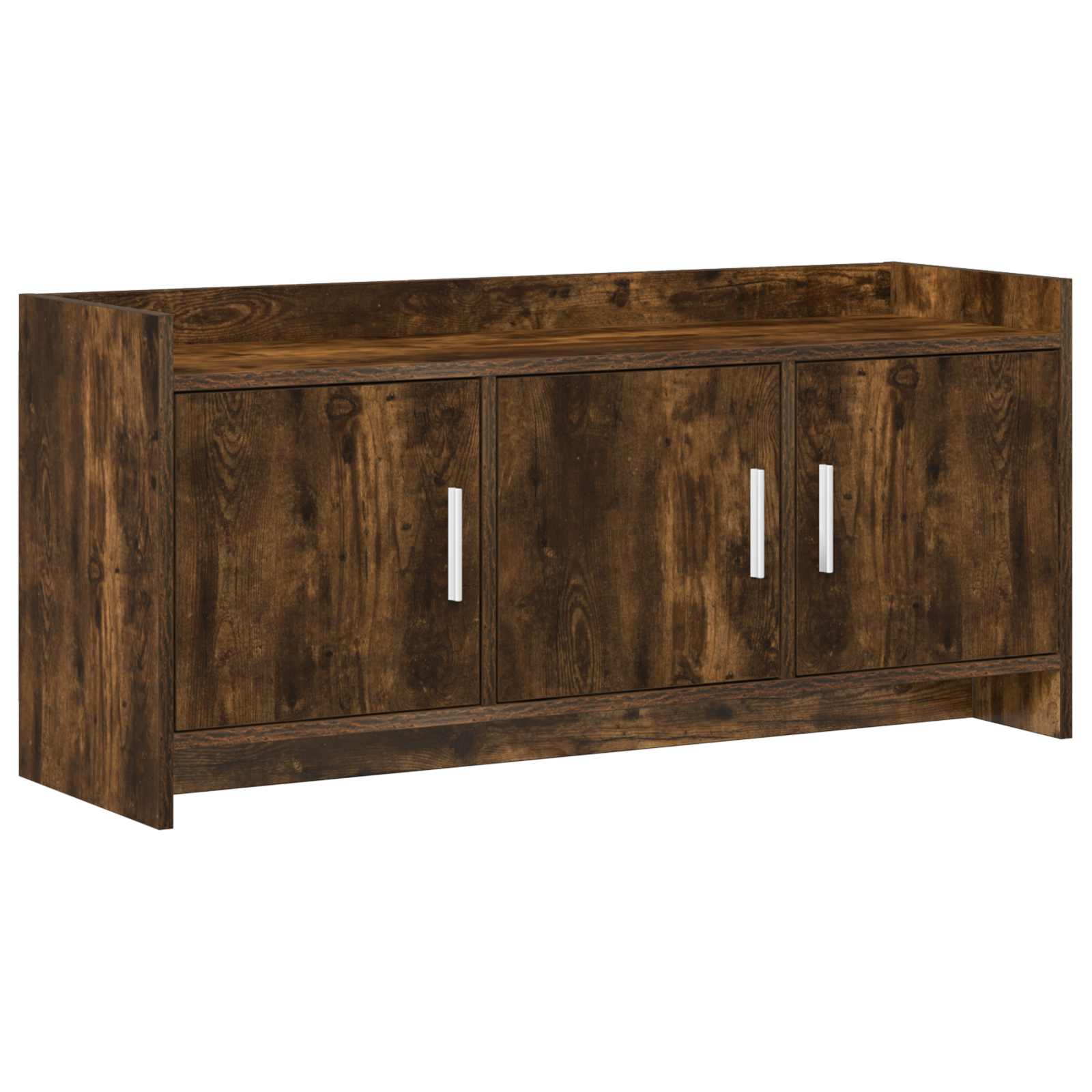 Meuble TV 102 x 33 x 47 cm Chêne fumé Bois d'ingénierie