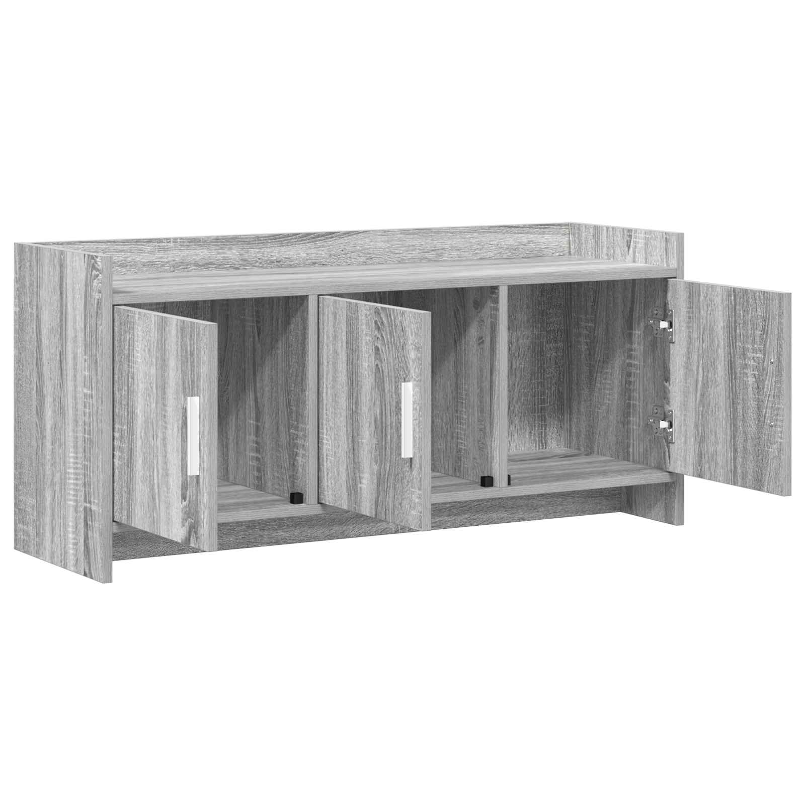 Meuble TV 102 x 33 x 47 cm Sonoma gris Bois d'ingénierie